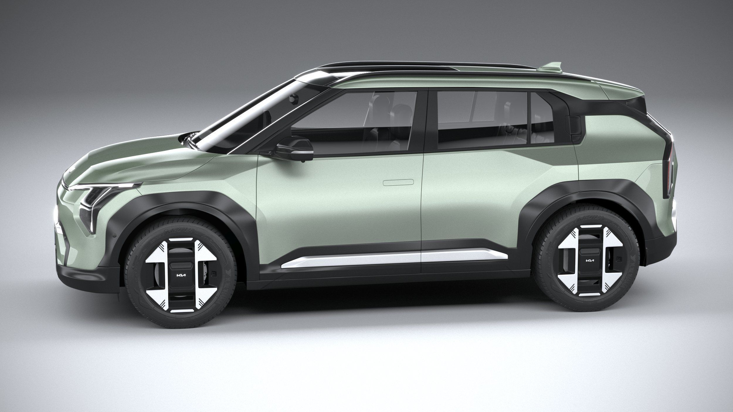 Kia EV3 regular 2025 3D model_8