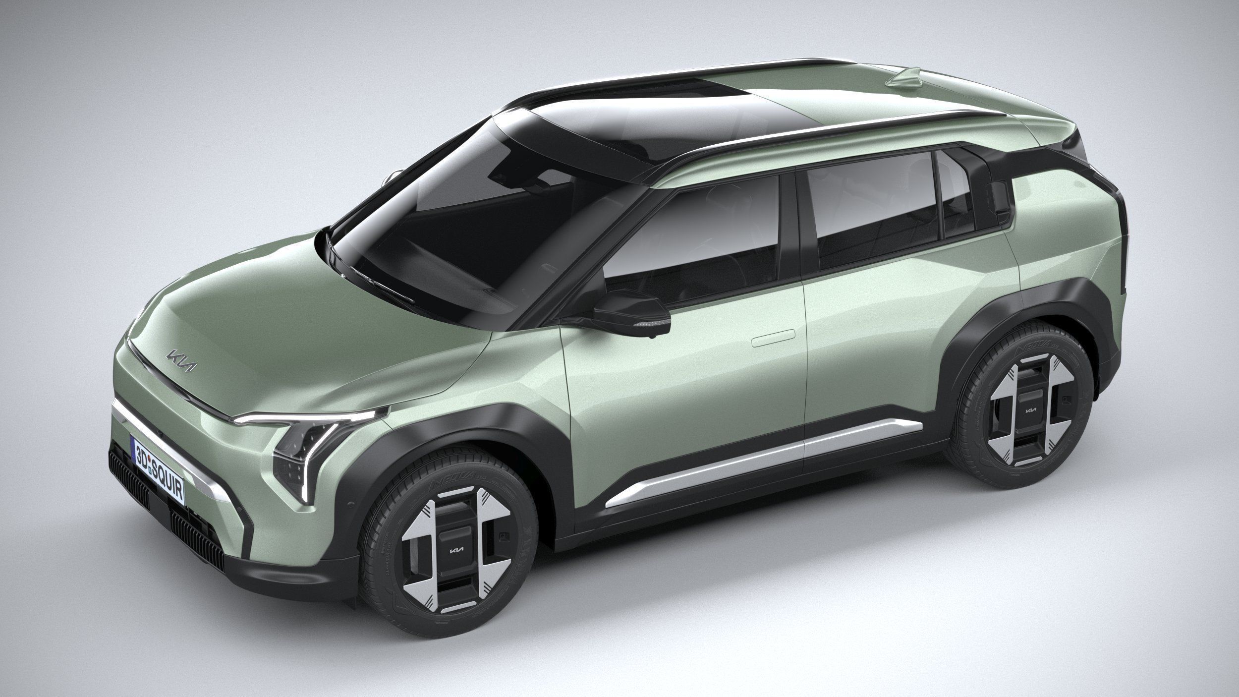 Kia EV3 regular 2025 3D model_7