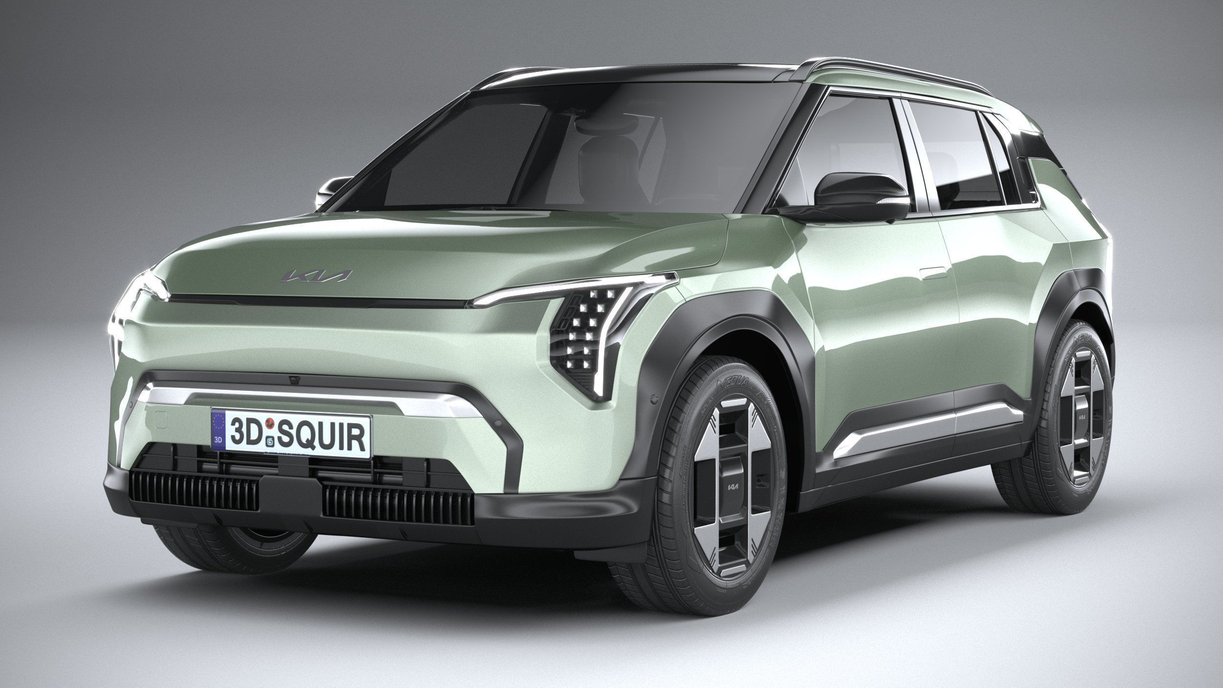 Kia EV3 regular 2025 3D model_2