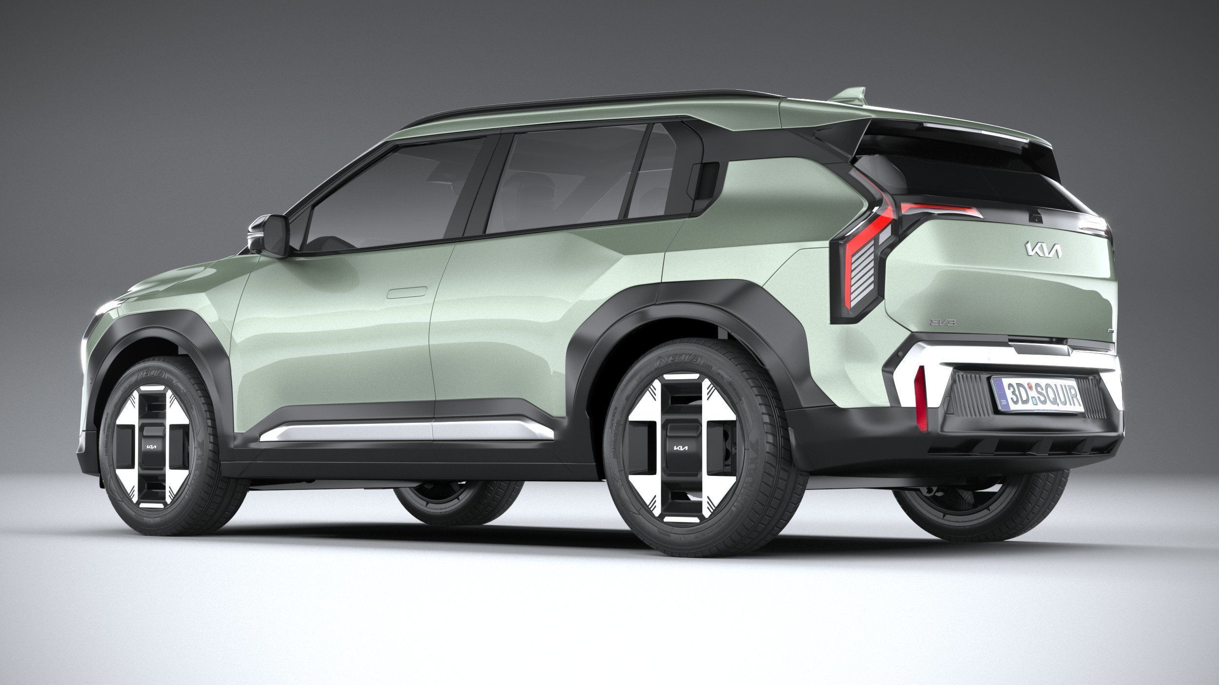Kia EV3 regular 2025 3D model_5