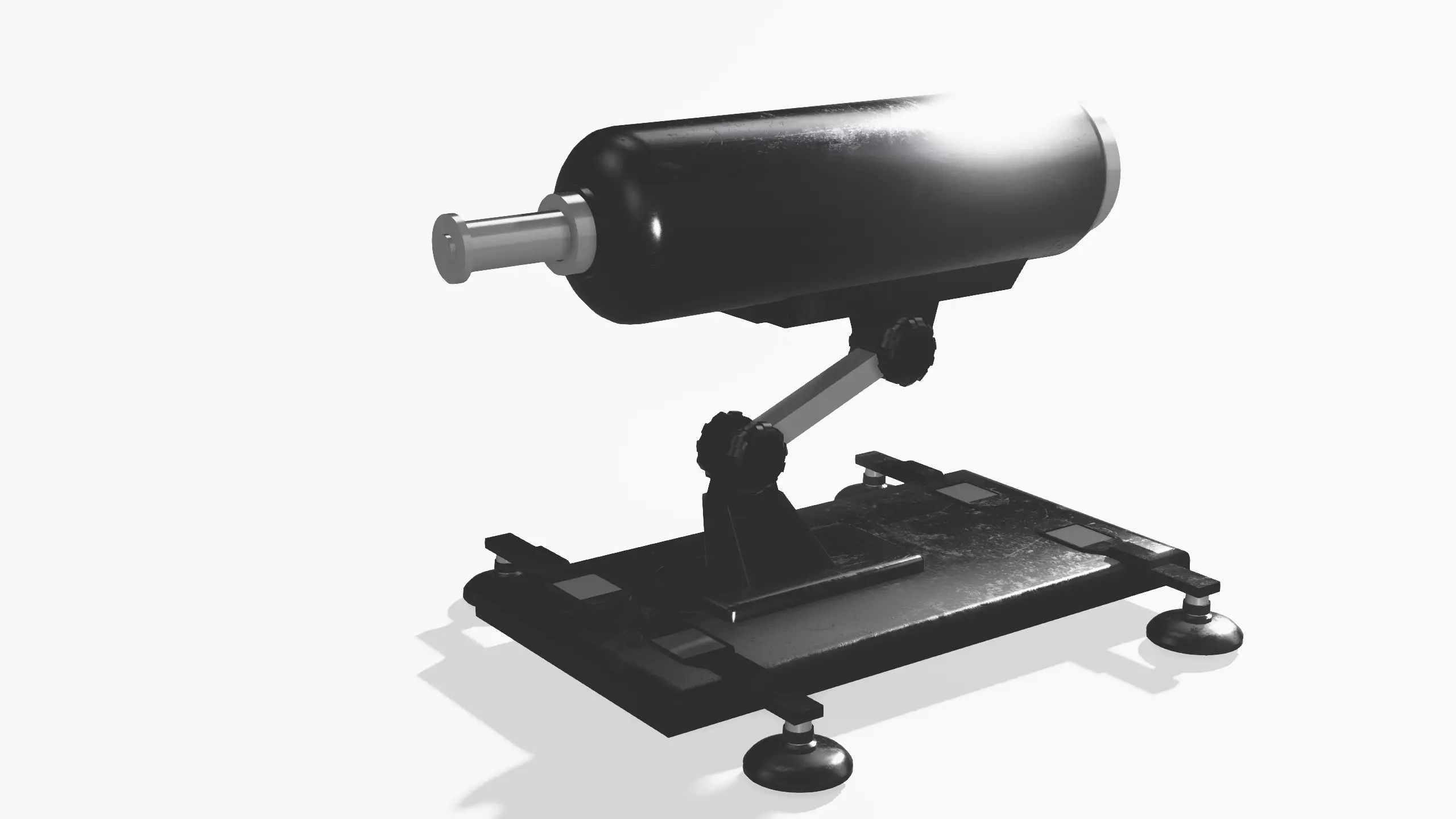 BDSM Penetration Machine Low-poly 3D model_0