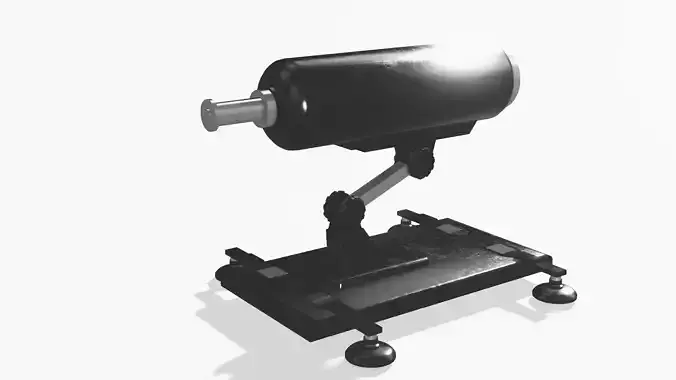 BDSM Penetration Machine Low-poly 3D model
