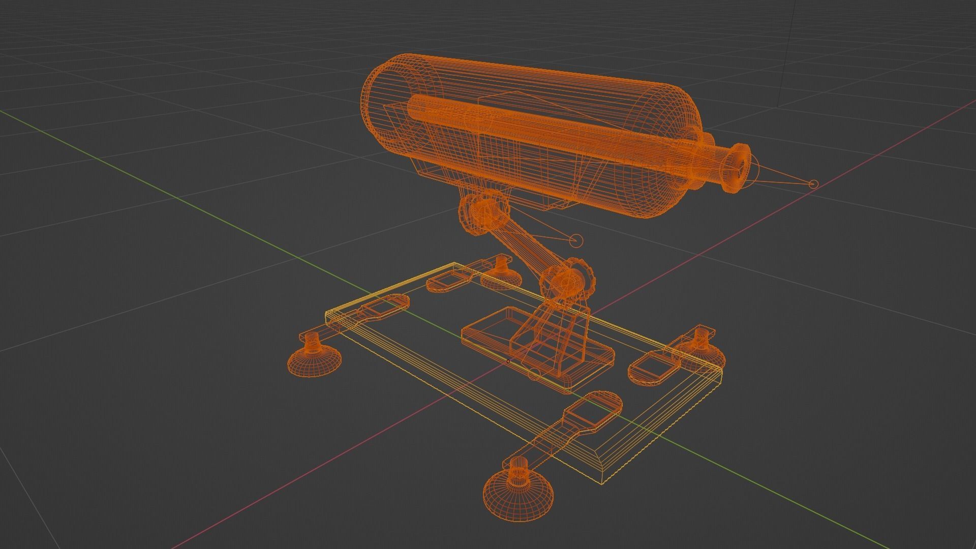 BDSM Penetration Machine Low-poly 3D model_8