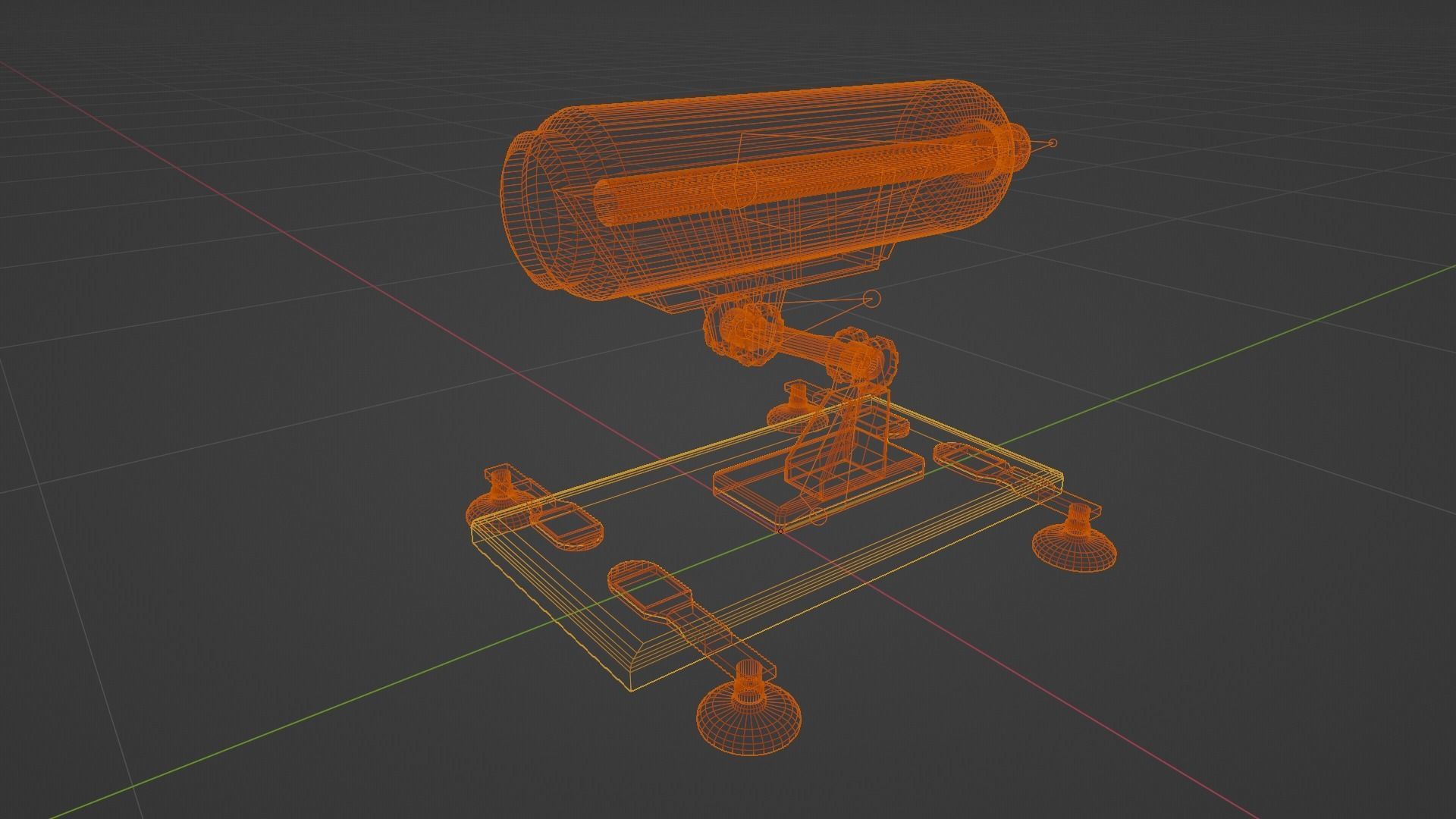BDSM Penetration Machine Low-poly 3D model_11