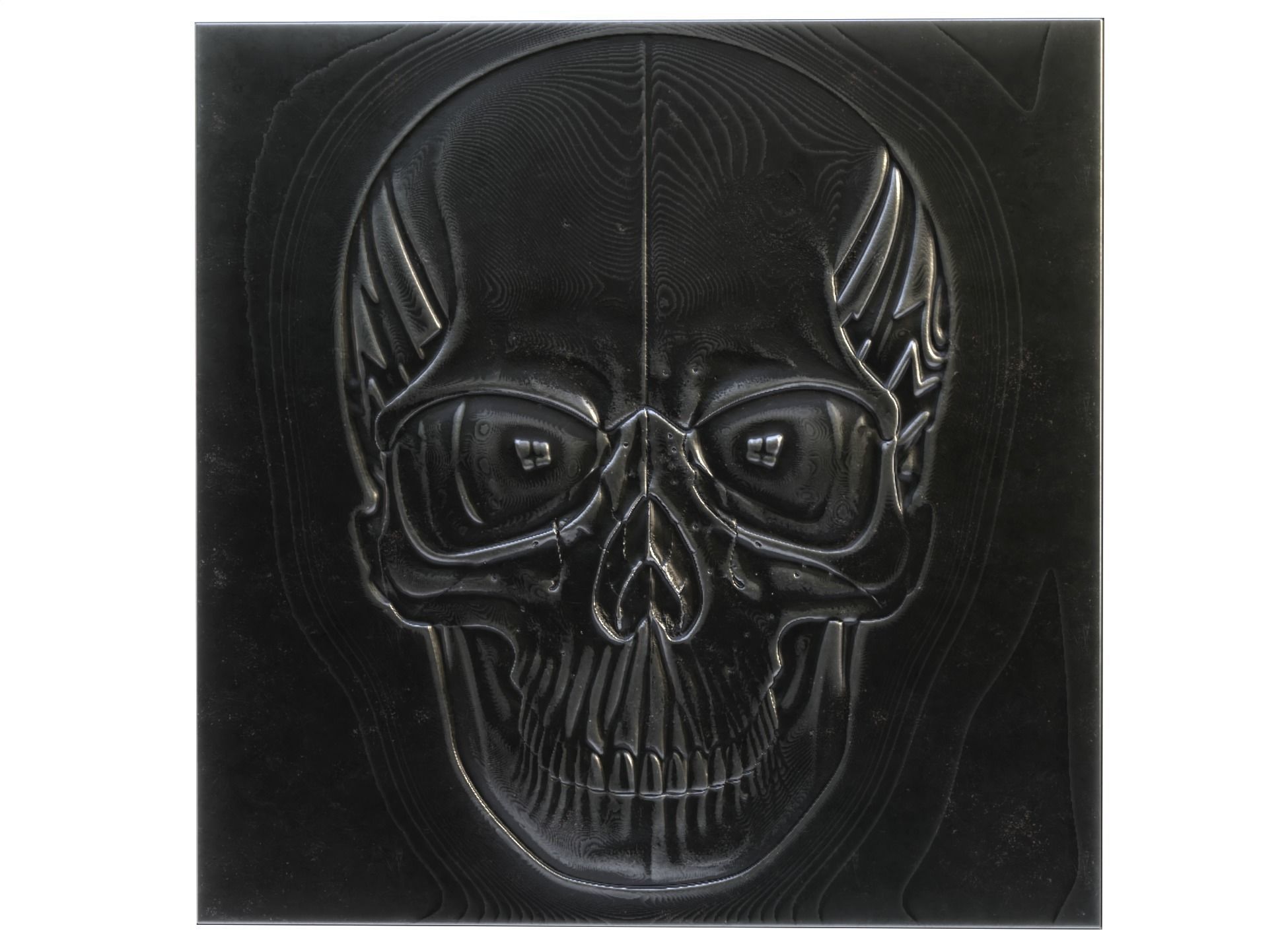 Decorative panel 53 3D model_2