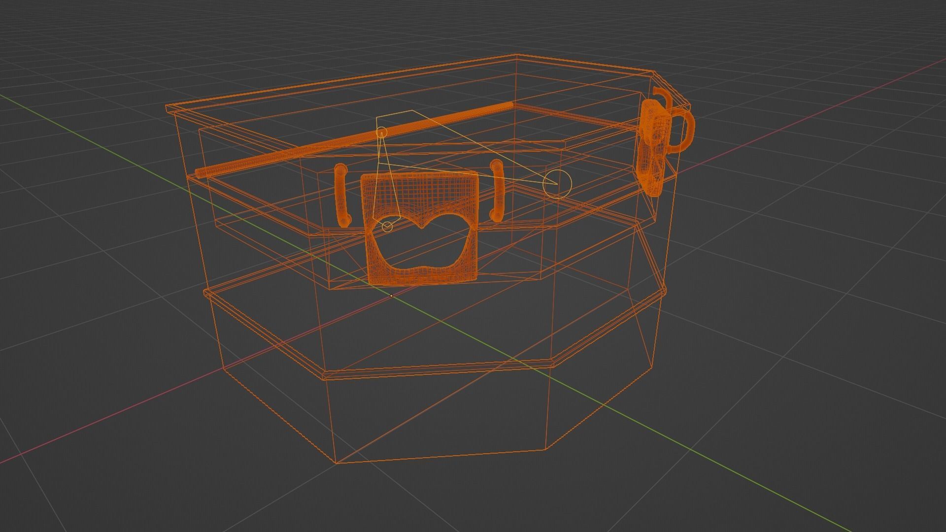 BDSM Twin Penetration Station Low-poly 3D model_12
