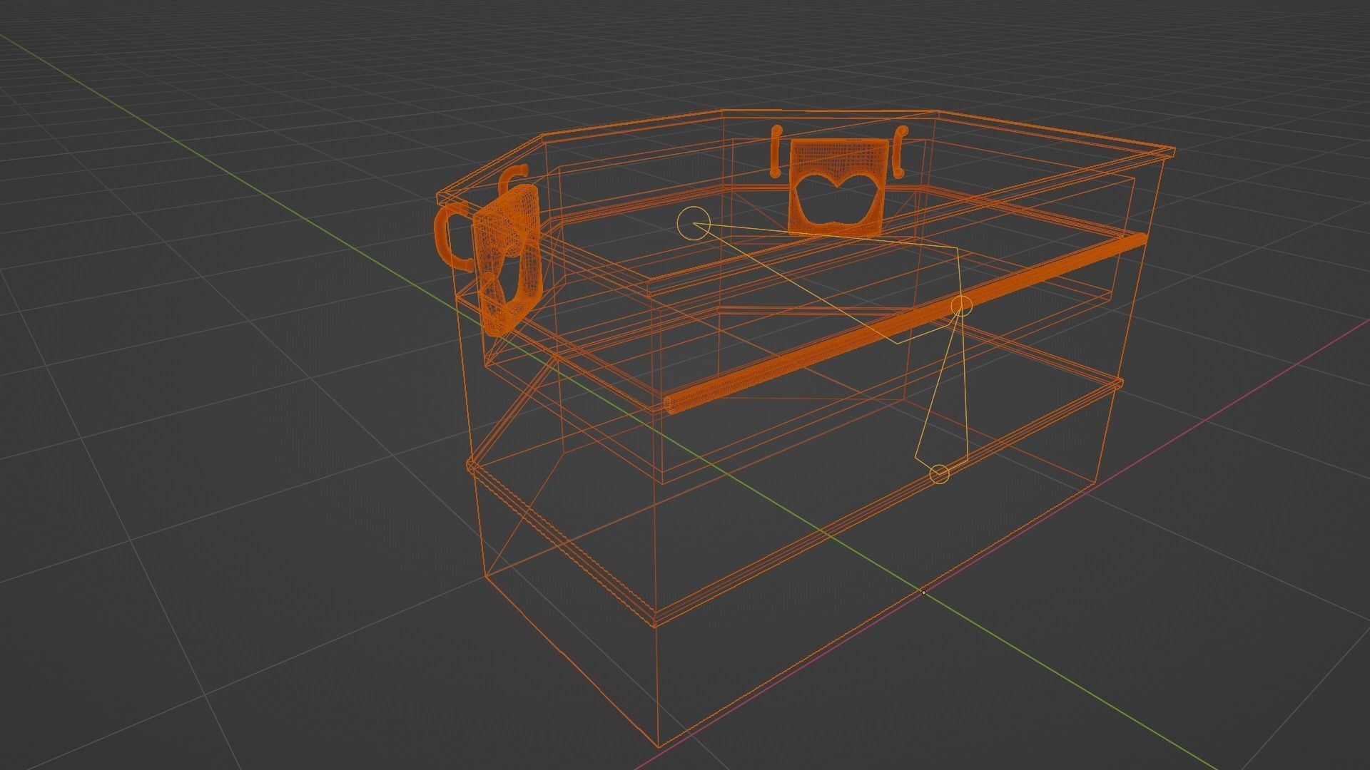 BDSM Twin Penetration Station Low-poly 3D model_9