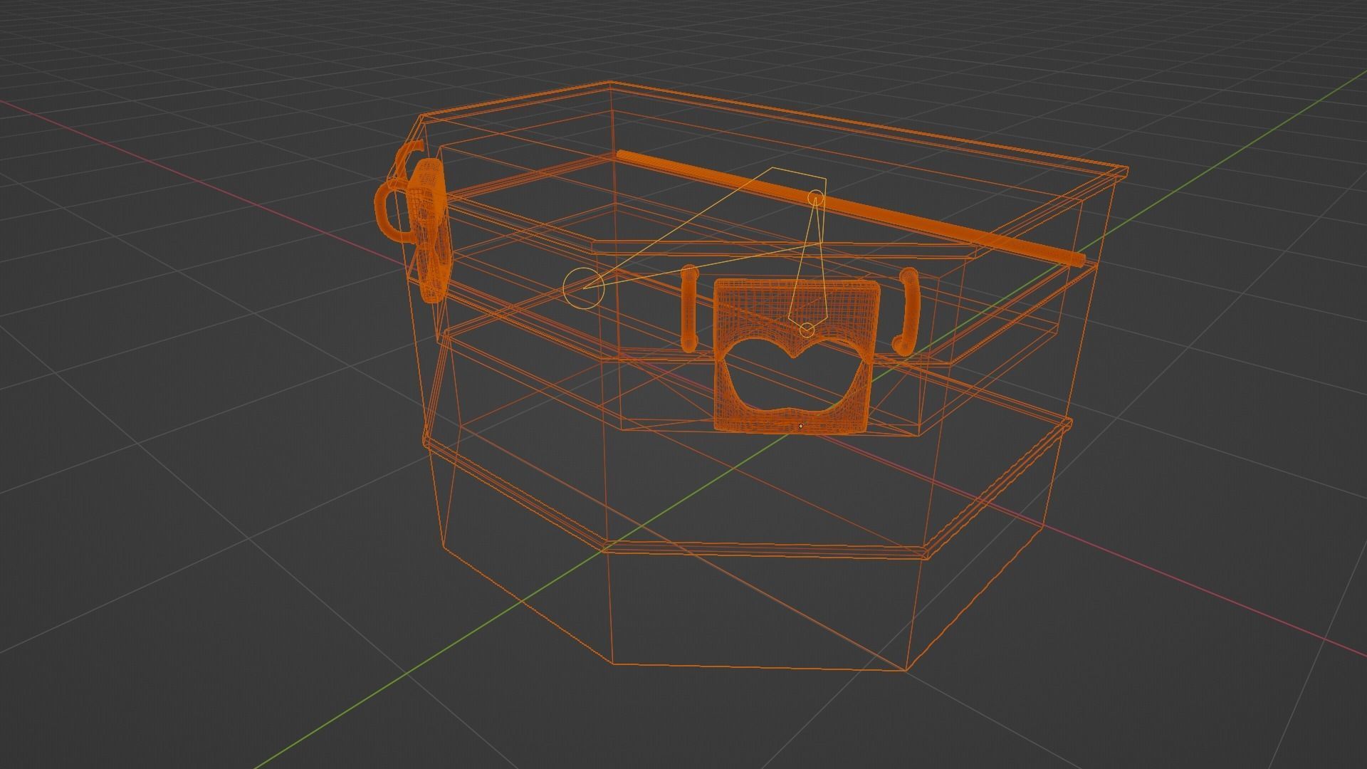 BDSM Twin Penetration Station Low-poly 3D model_8