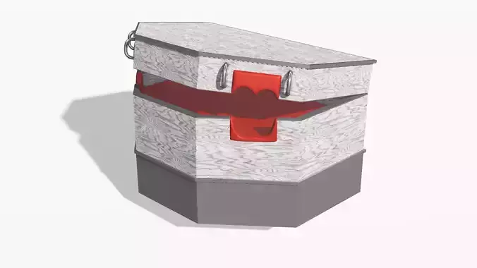 BDSM Twin Penetration Station Low-poly 3D model