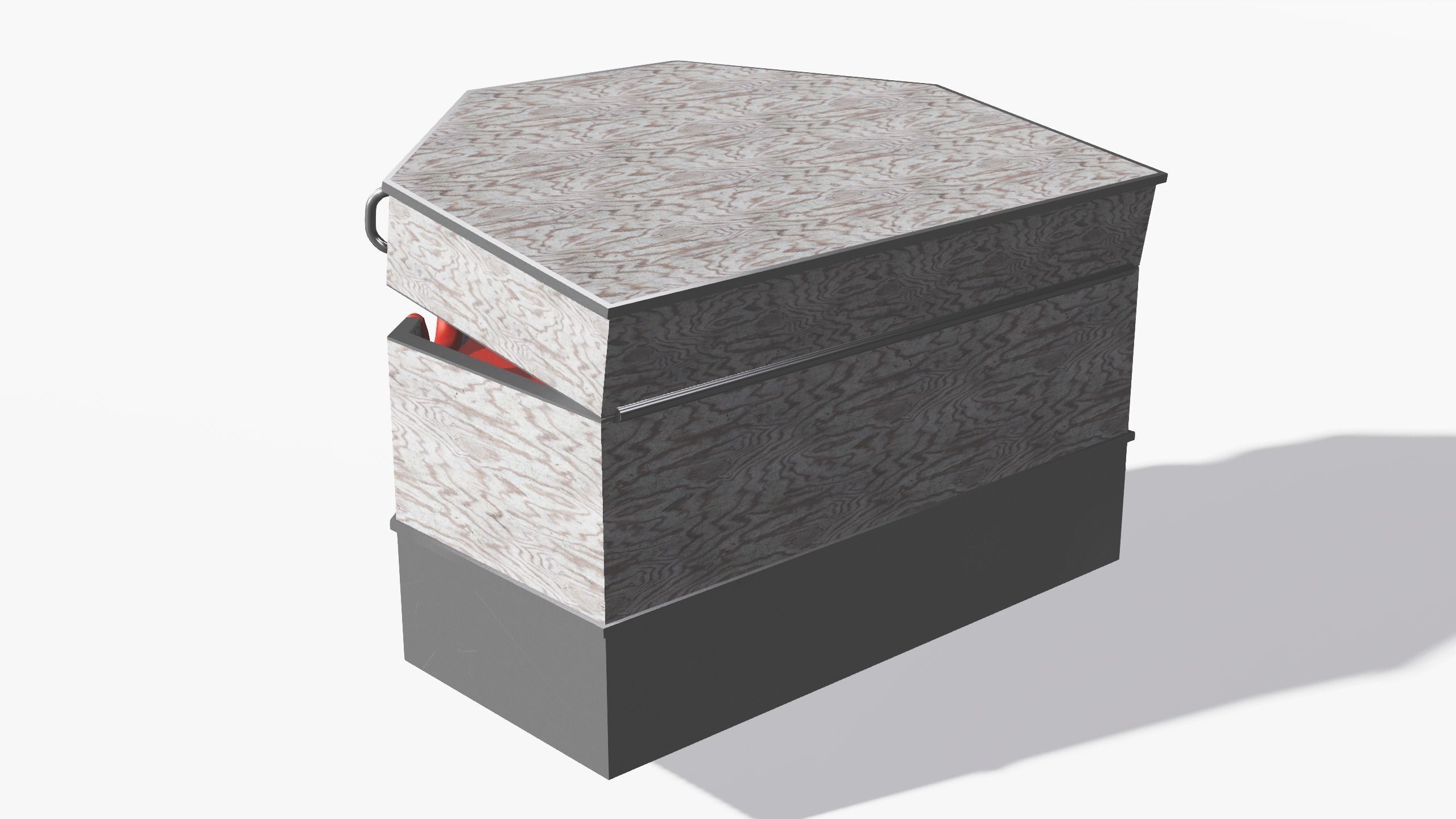 BDSM Twin Penetration Station Low-poly 3D model_1