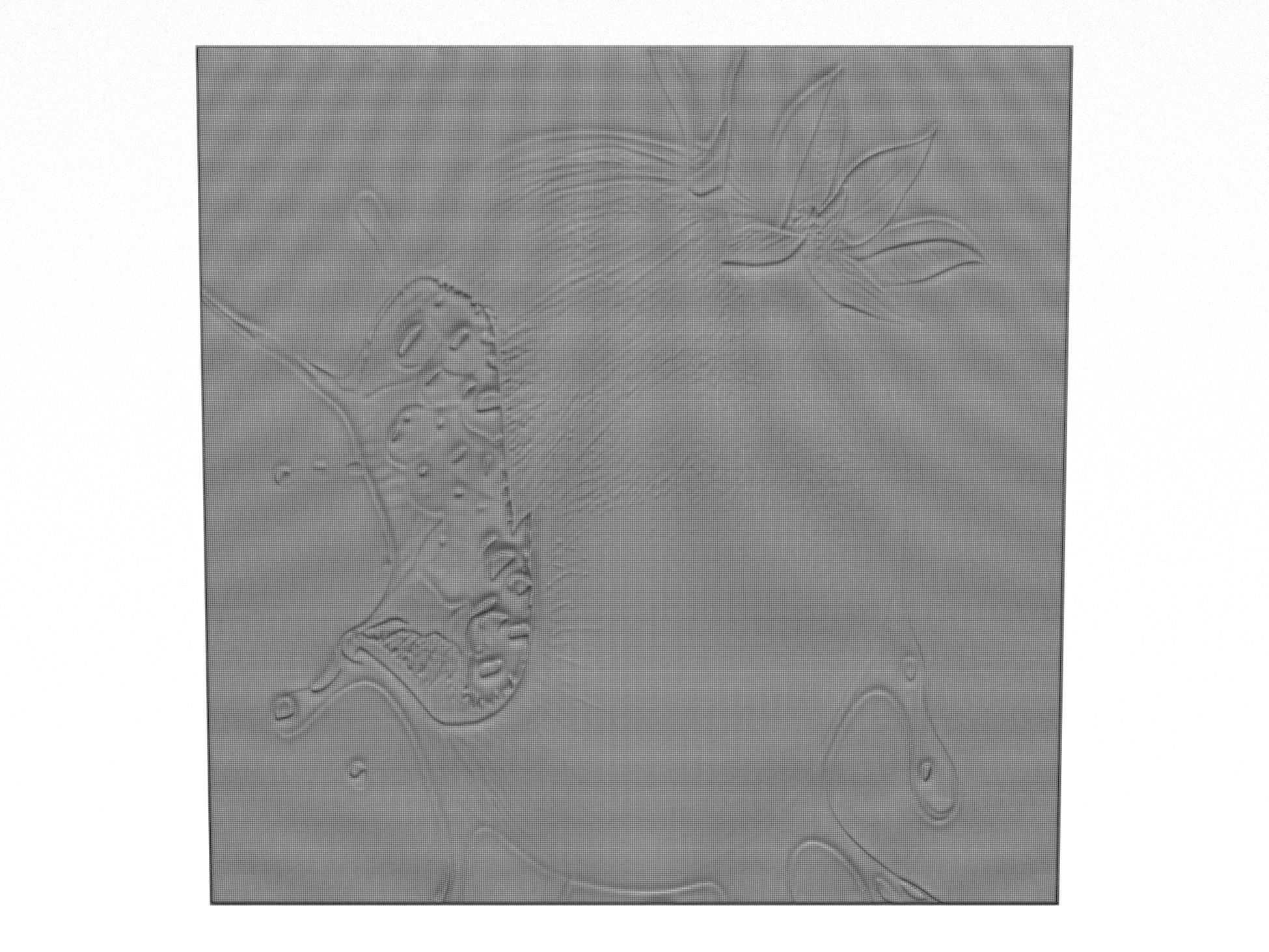 Decorative panel 54 3D model_3