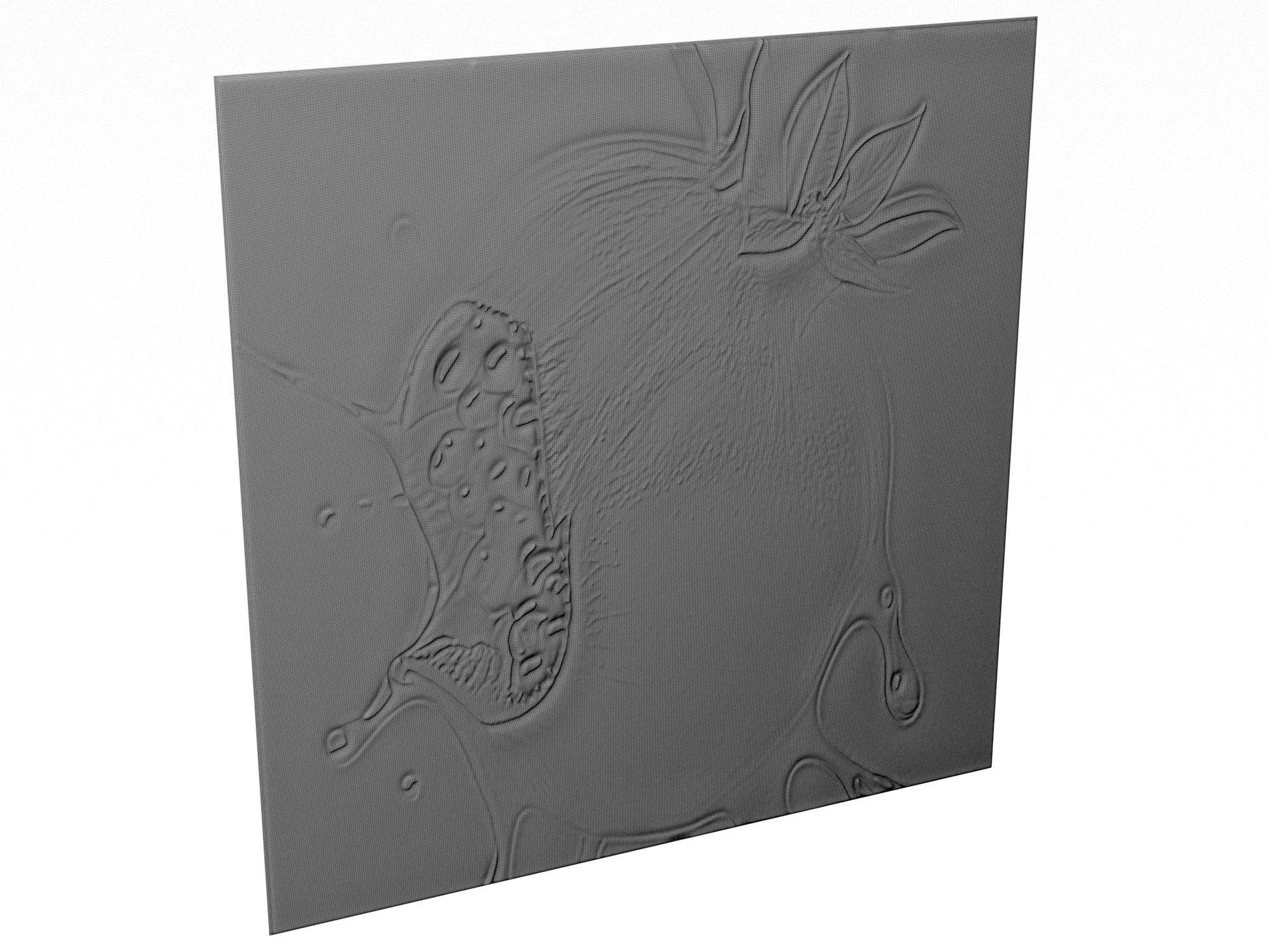 Decorative panel 54 3D model_1