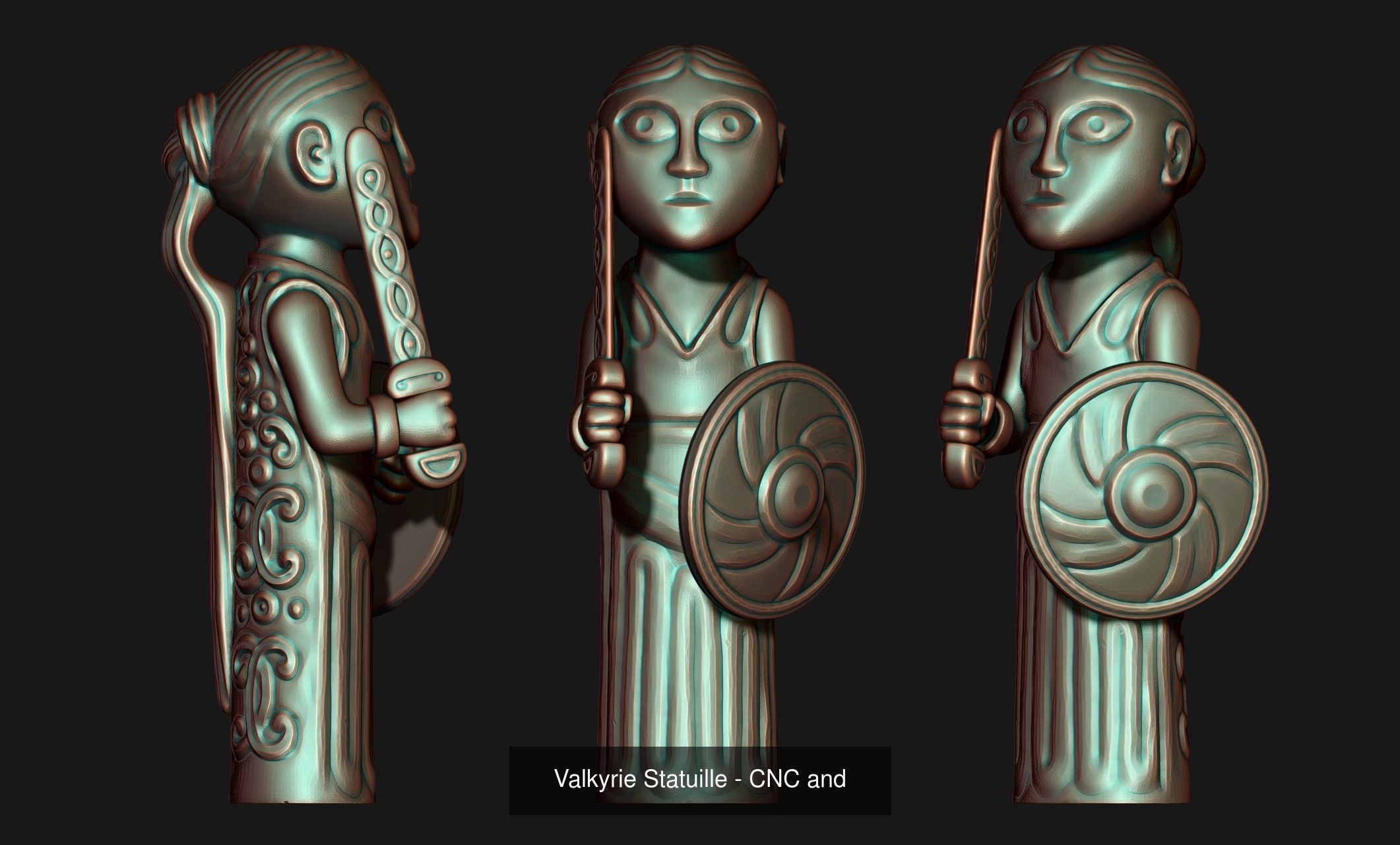 Norse Gods Commercial License 3D Model Collection_5