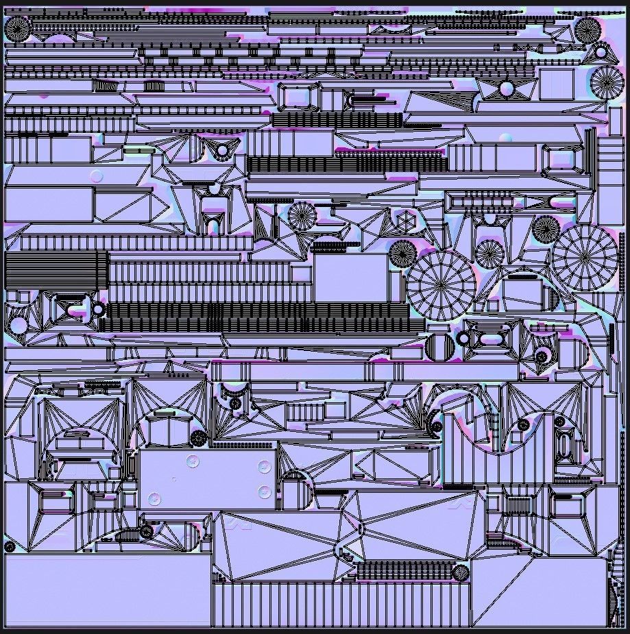 Mepro M22 Sight Lowpoly Scope Low-poly 3D model_5