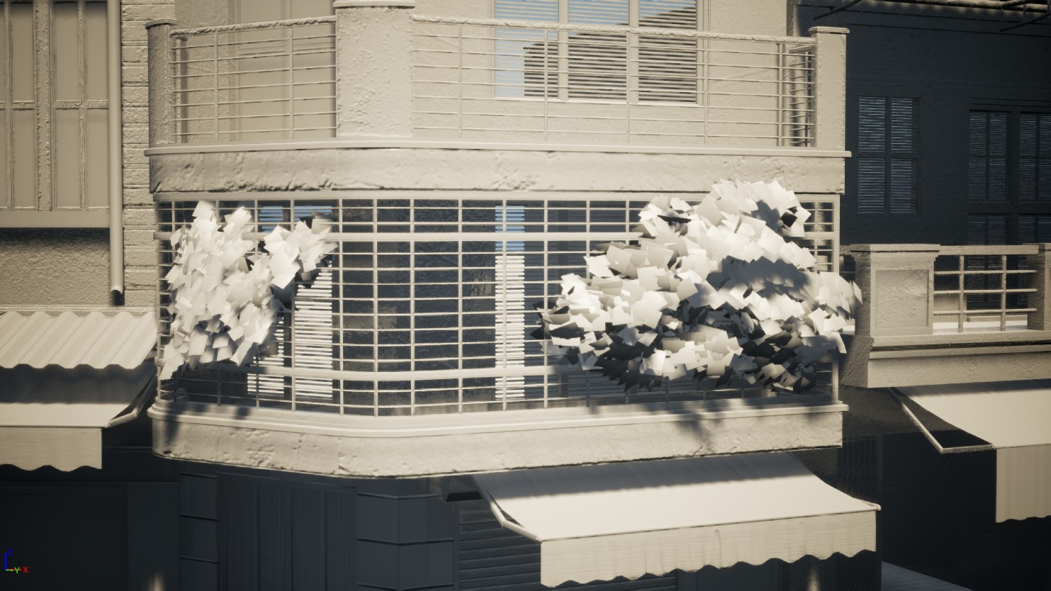 Hanoi Town House - O Quan Chuong - 5buldings 3D model_14