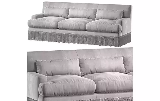 baker furniture yves sofa