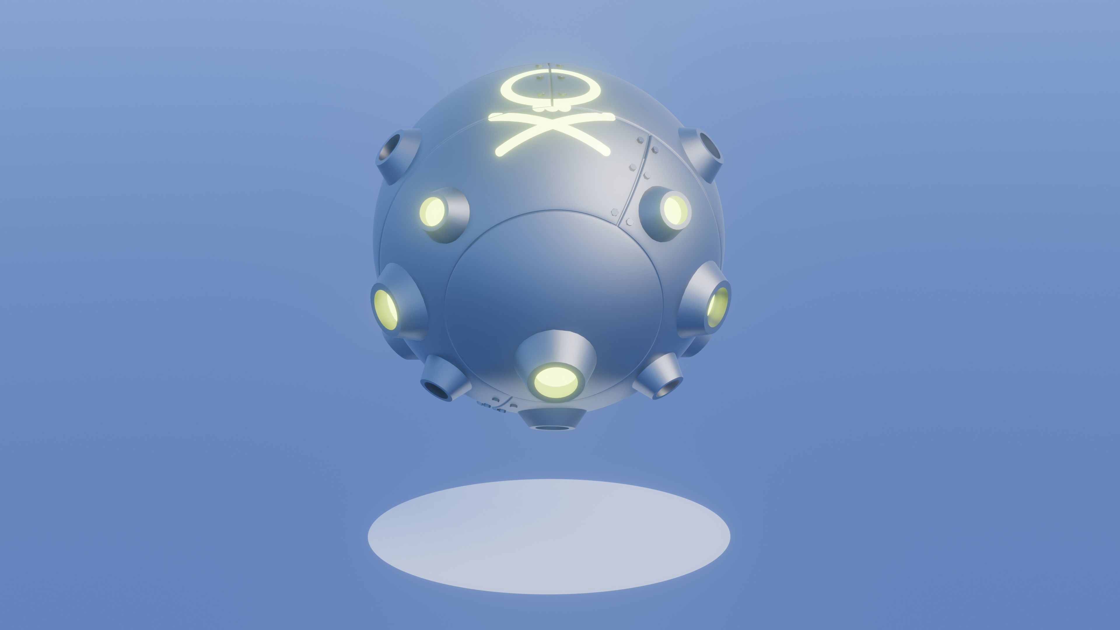 Iron Toxin - Robotic Future Paradox Koffing and Shiny 3D model_19