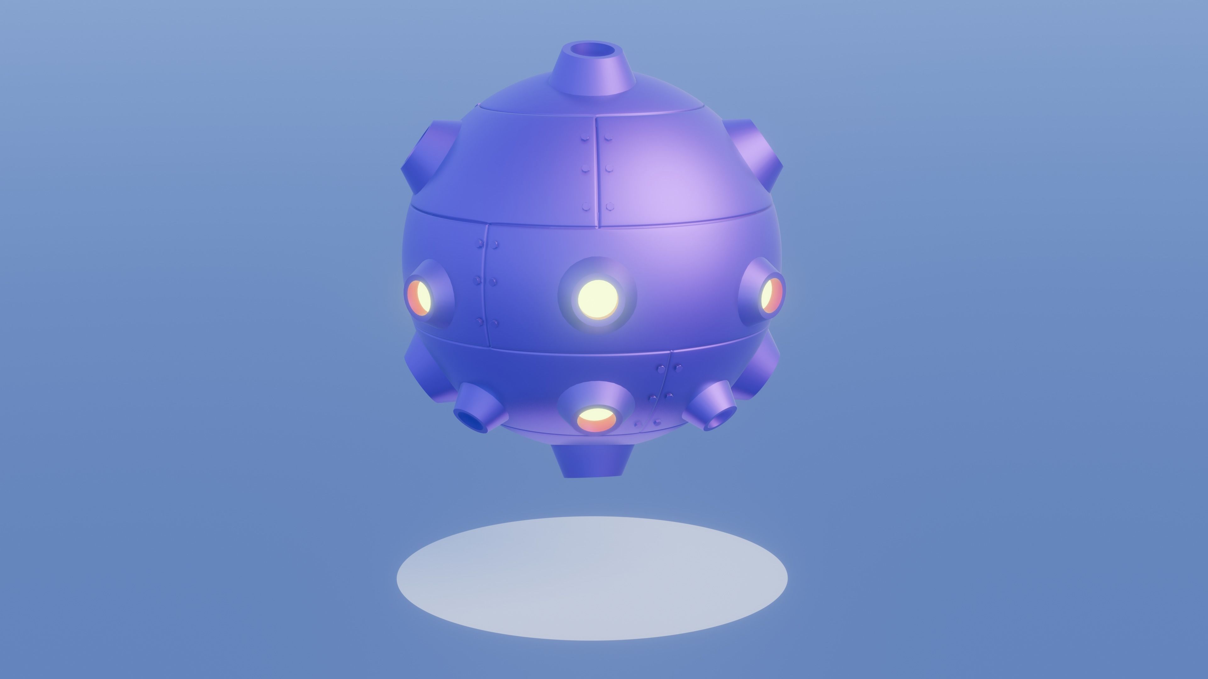 Iron Toxin - Robotic Future Paradox Koffing and Shiny 3D model_10