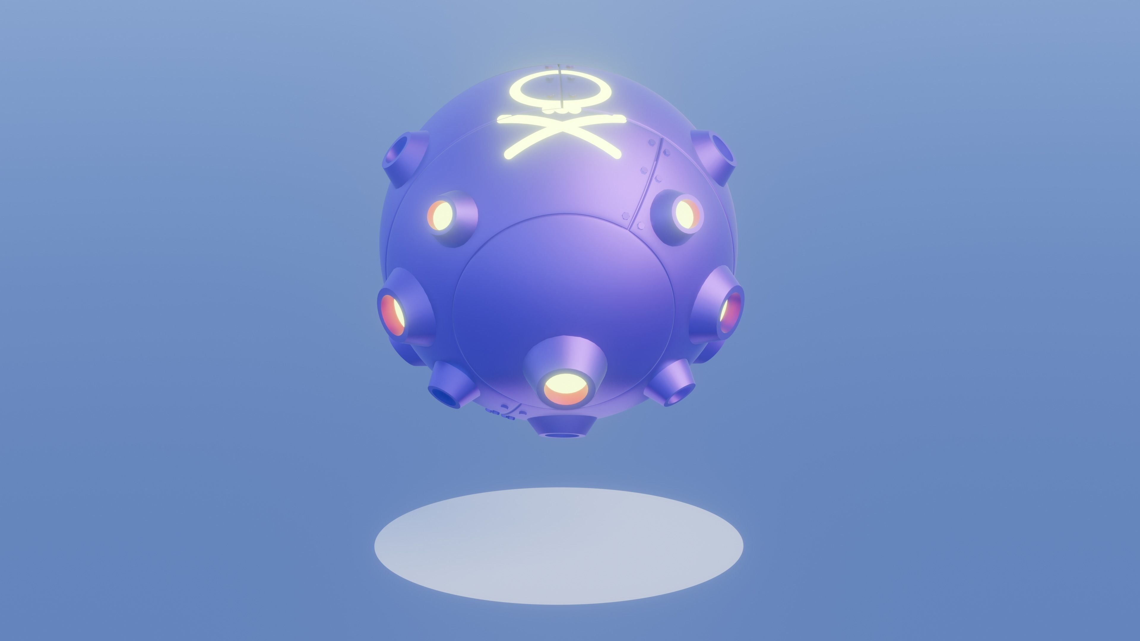 Iron Toxin - Robotic Future Paradox Koffing and Shiny 3D model_18
