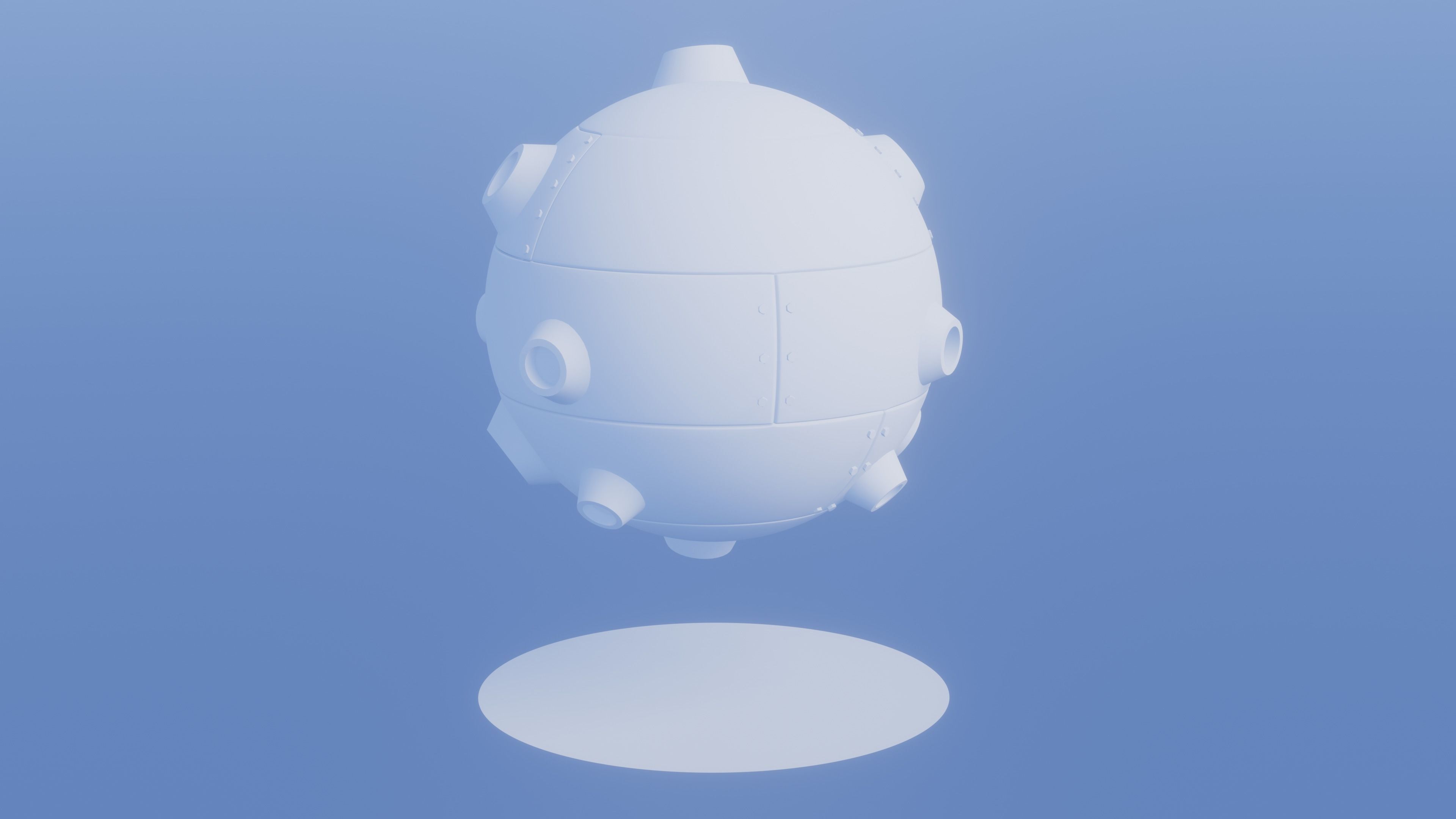 Iron Toxin - Robotic Future Paradox Koffing and Shiny 3D model_4