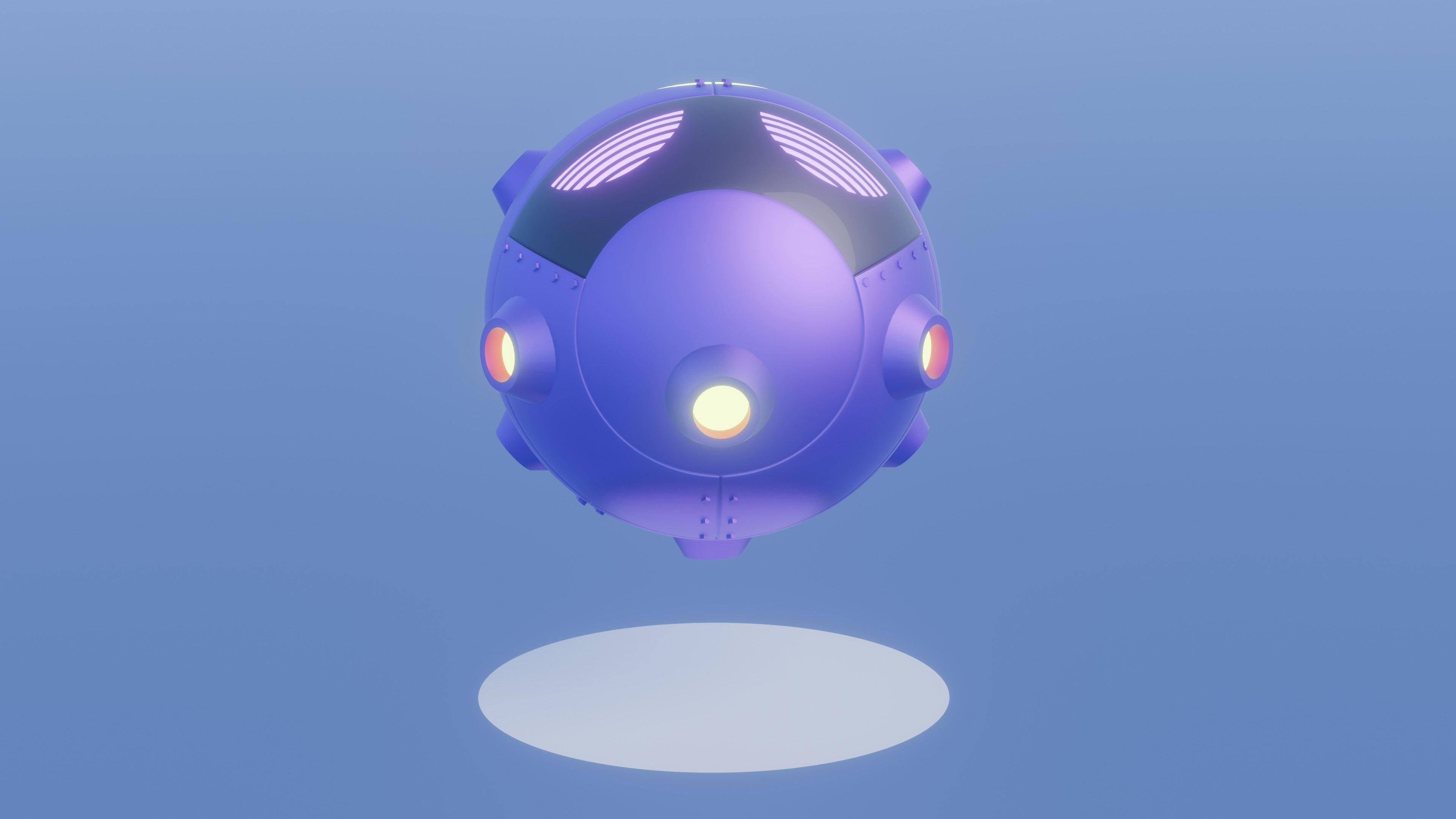 Iron Toxin - Robotic Future Paradox Koffing and Shiny 3D model_14