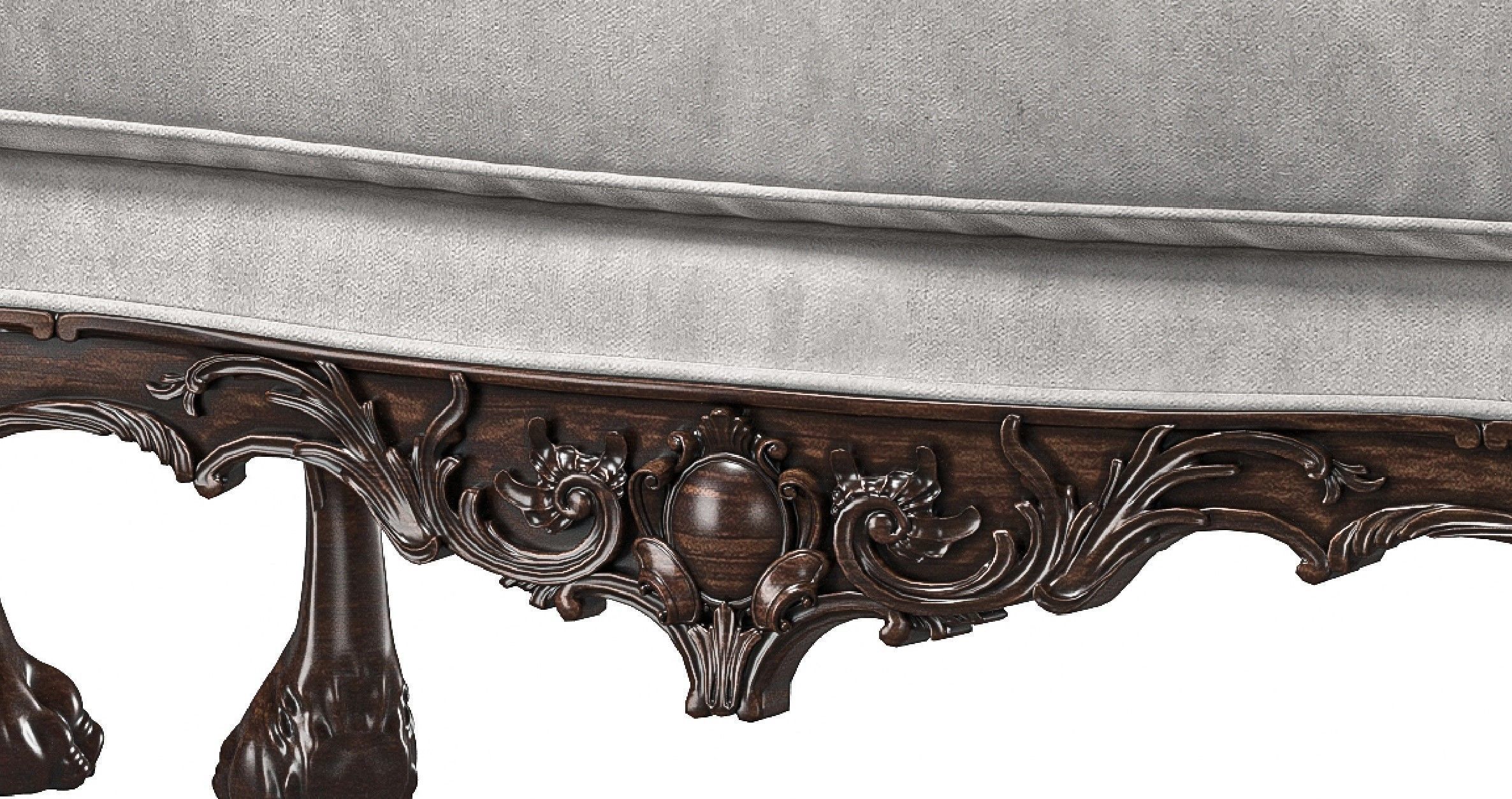 benjamin randolph french bench and pouf art 732 3D model_8