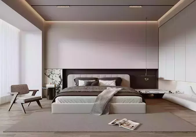 Gray Bedroom