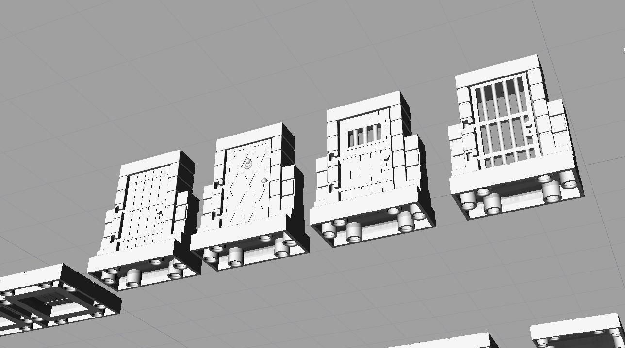 Dungeon Magnetic System - Expansion Set A 3D print model_3
