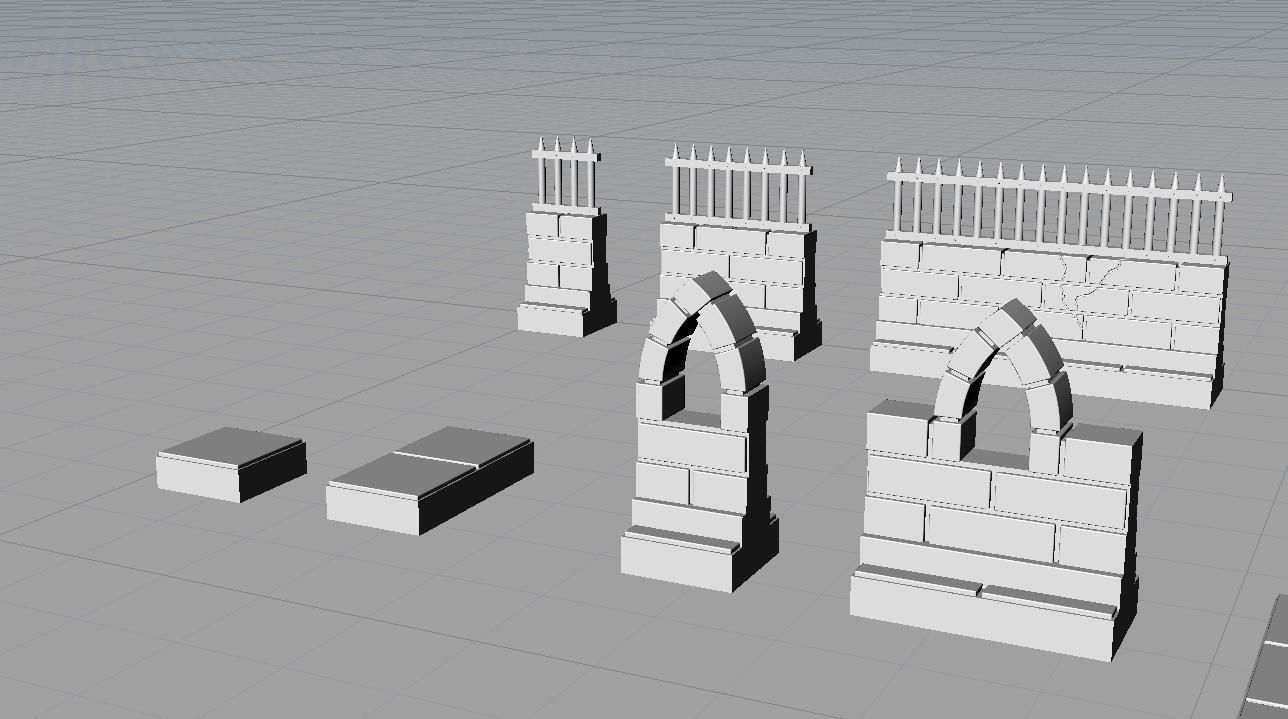 Dungeon Magnetic System - Expansion Set A 3D print model_7