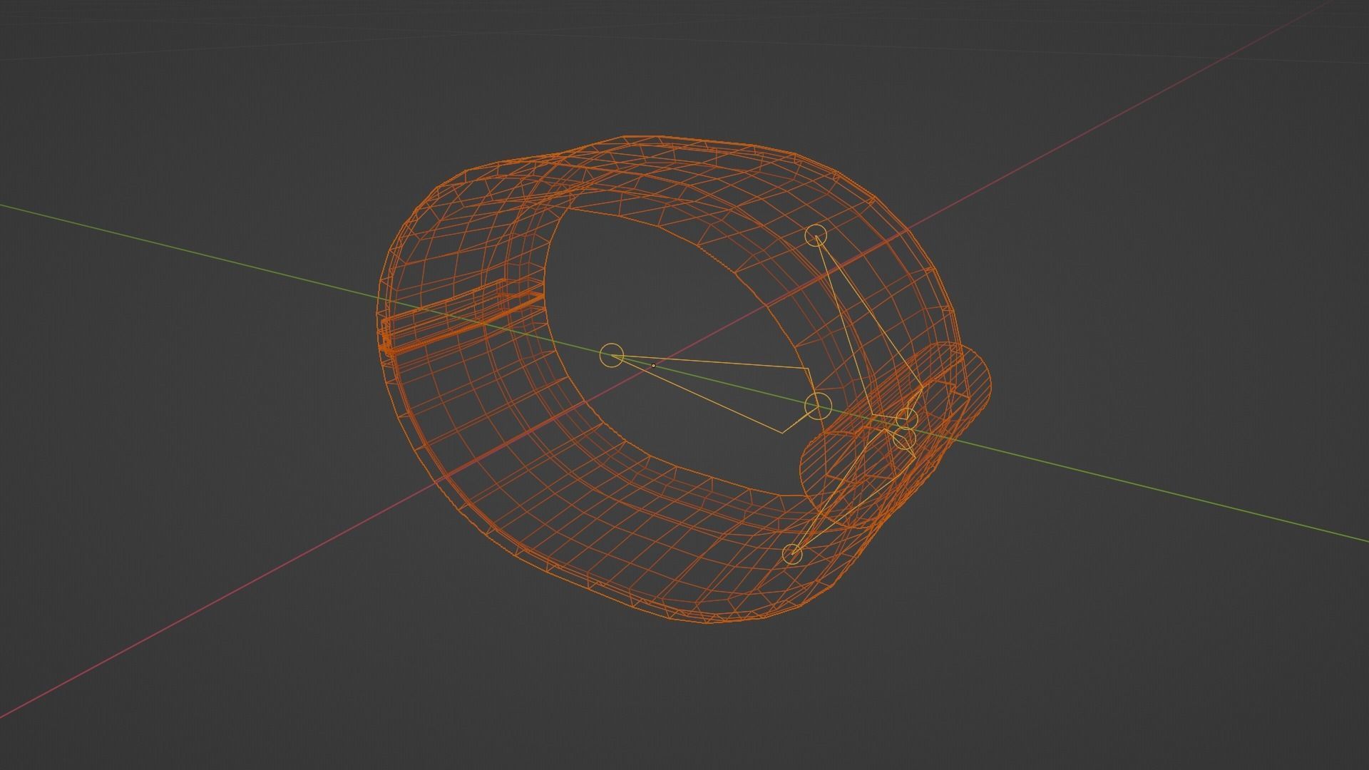 BDSM Modern Cuffs Low-poly 3D model_10