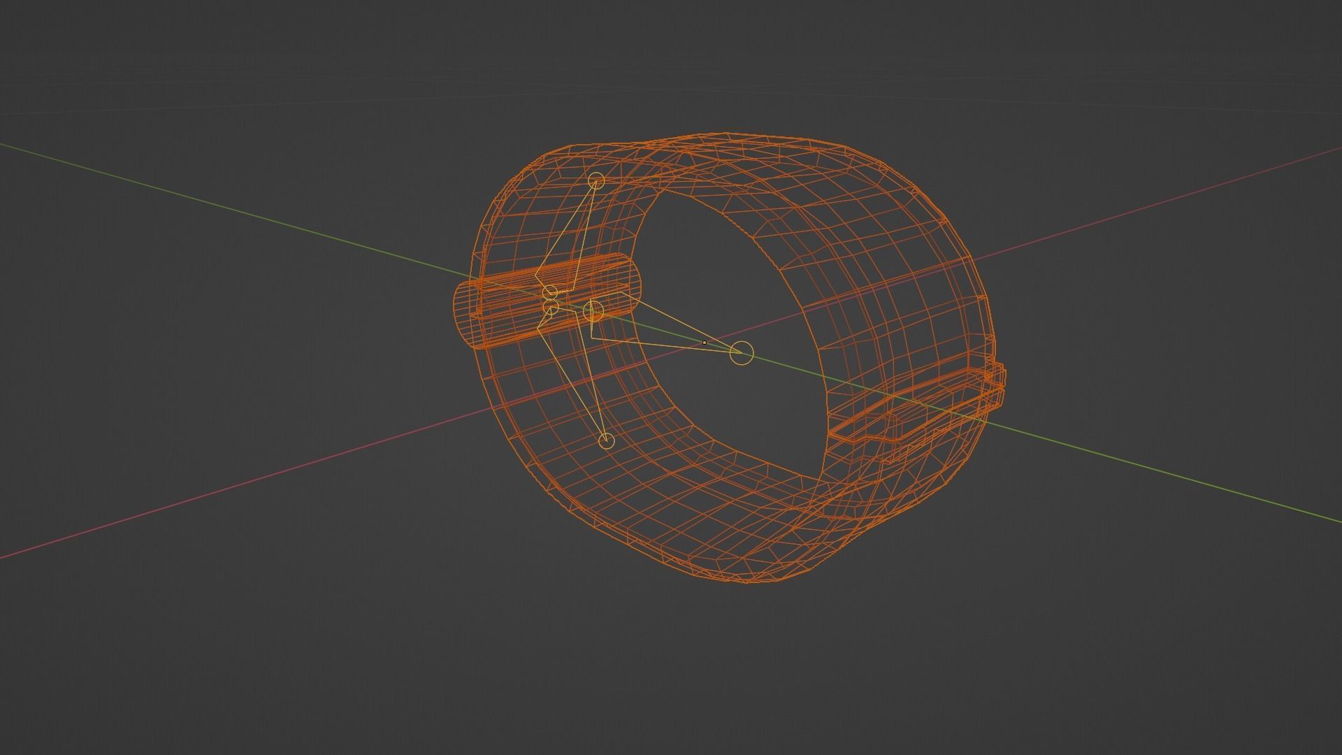 BDSM Modern Cuffs Low-poly 3D model_12