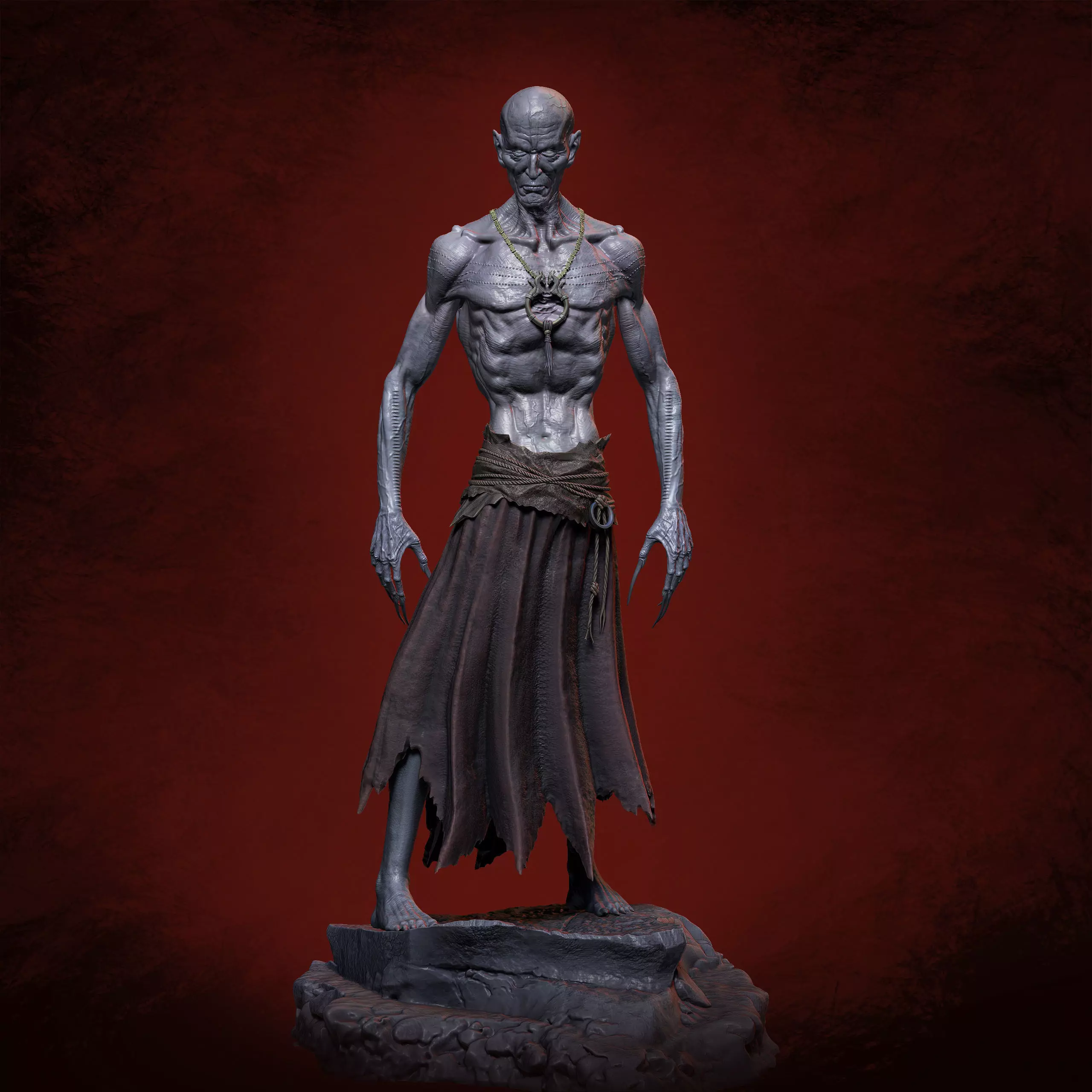 the Witcher 3 The Unseen Elder for 3D printing 3D print model