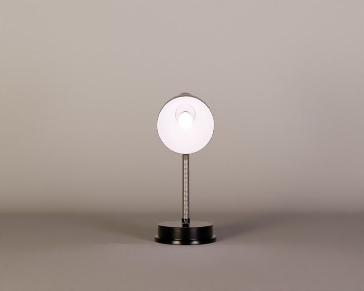 Low-Poly Modern Desk Lamp 3D Model 3D model_1