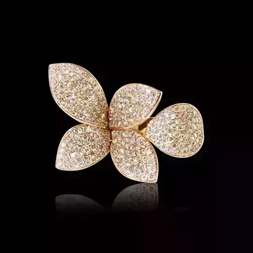 GIARDINI SEGRETI RING 3d print 