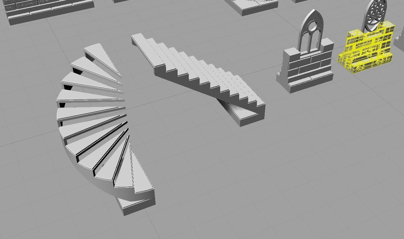 Dungeon Magnetic System - Expansion Set B 3D print model_10