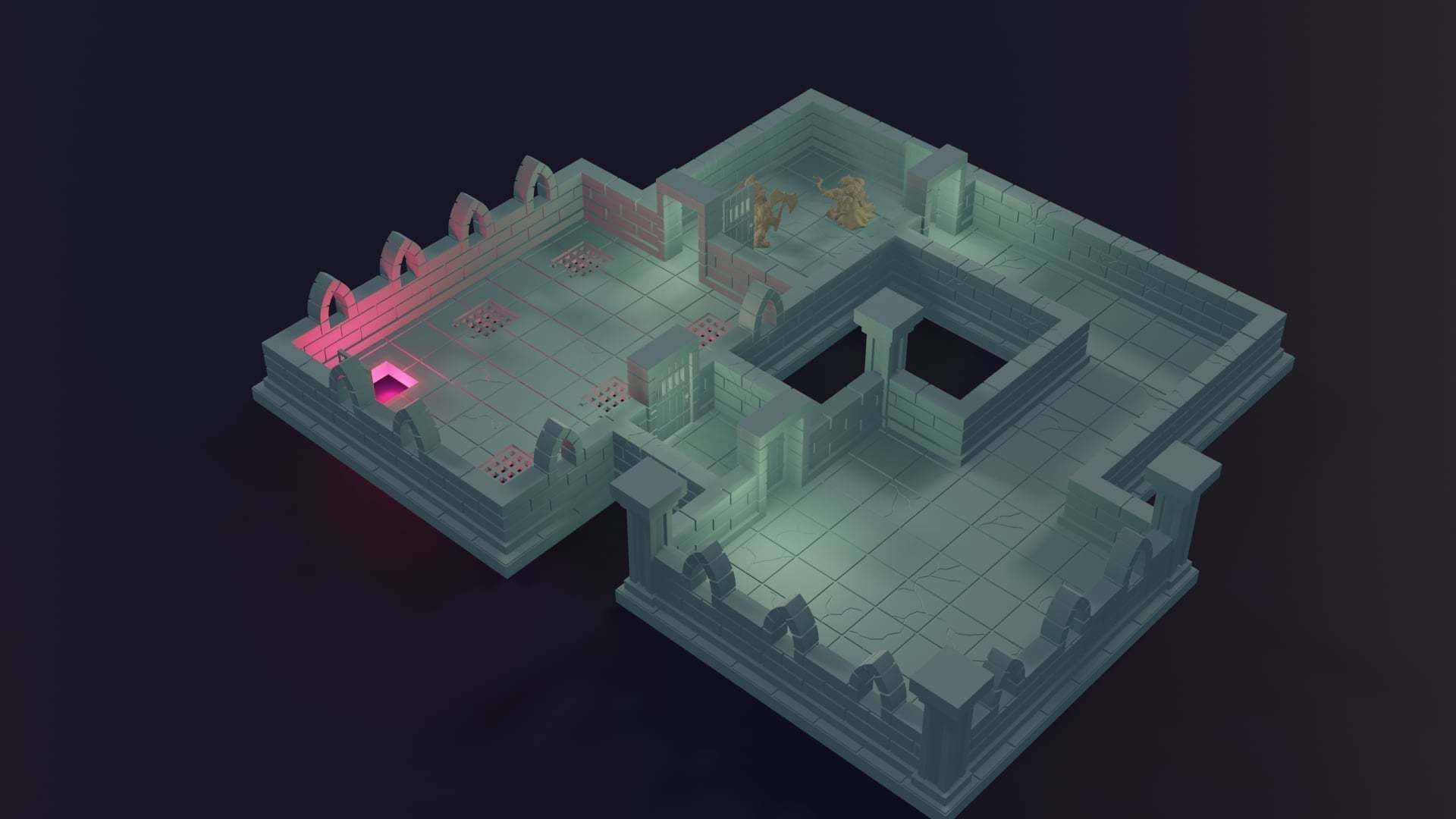 Dungeon Magnetic System - Expansion Set B 3D print model_17