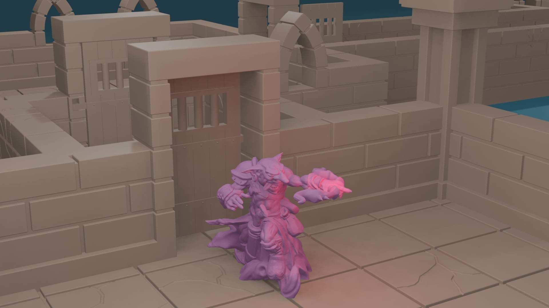 Dungeon Magnetic System - Expansion Set B 3D print model_18