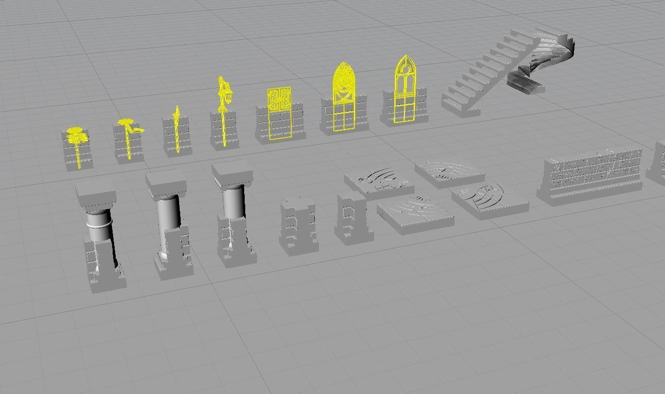 Dungeon Magnetic System - Expansion Set B 3D print model_6