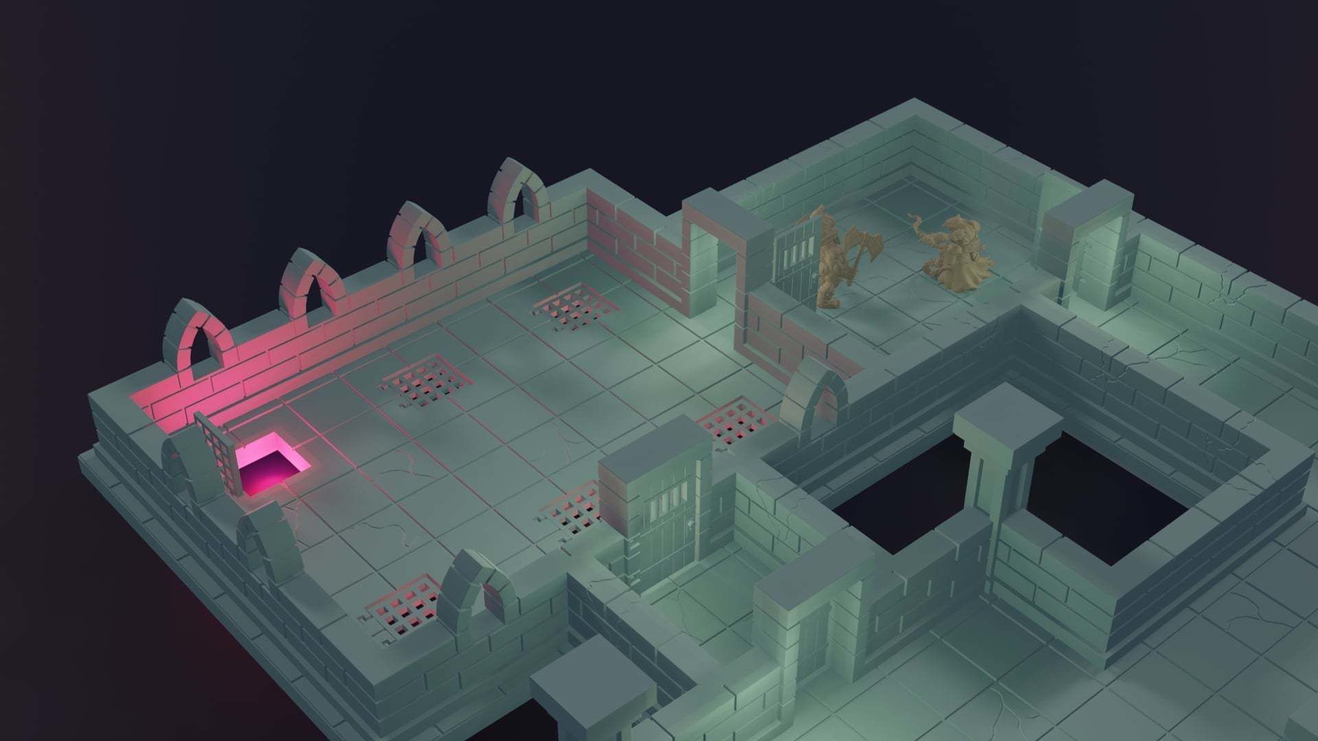 Dungeon Magnetic System - Expansion Set B 3D print model_20