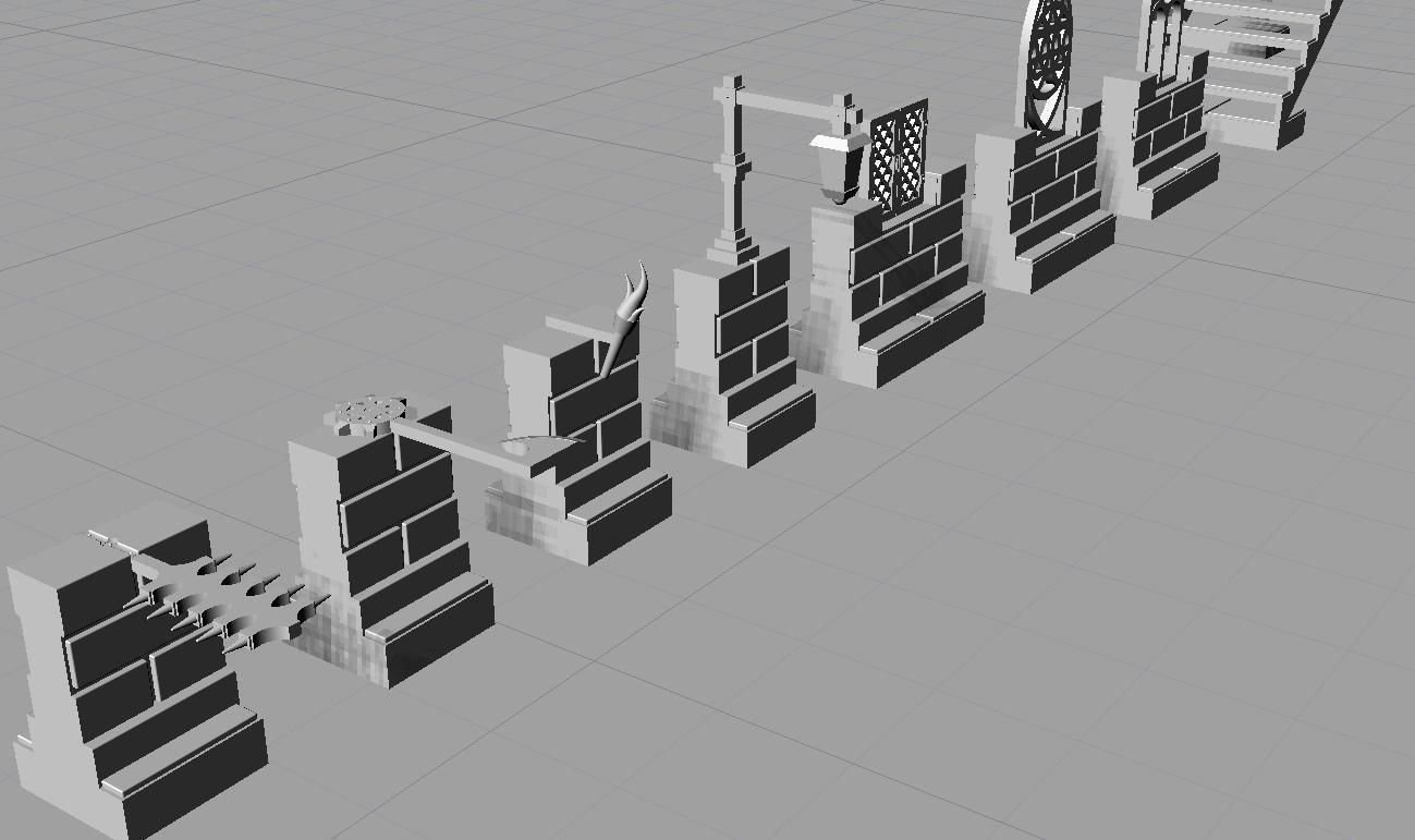 Dungeon Magnetic System - Expansion Set B 3D print model_13