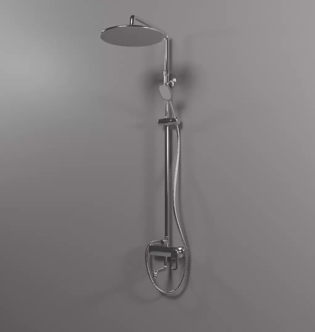 shower Free 3D model