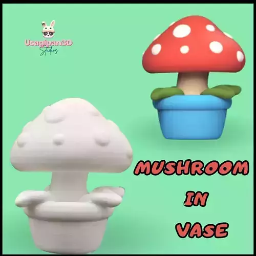 Mushroom in Vase