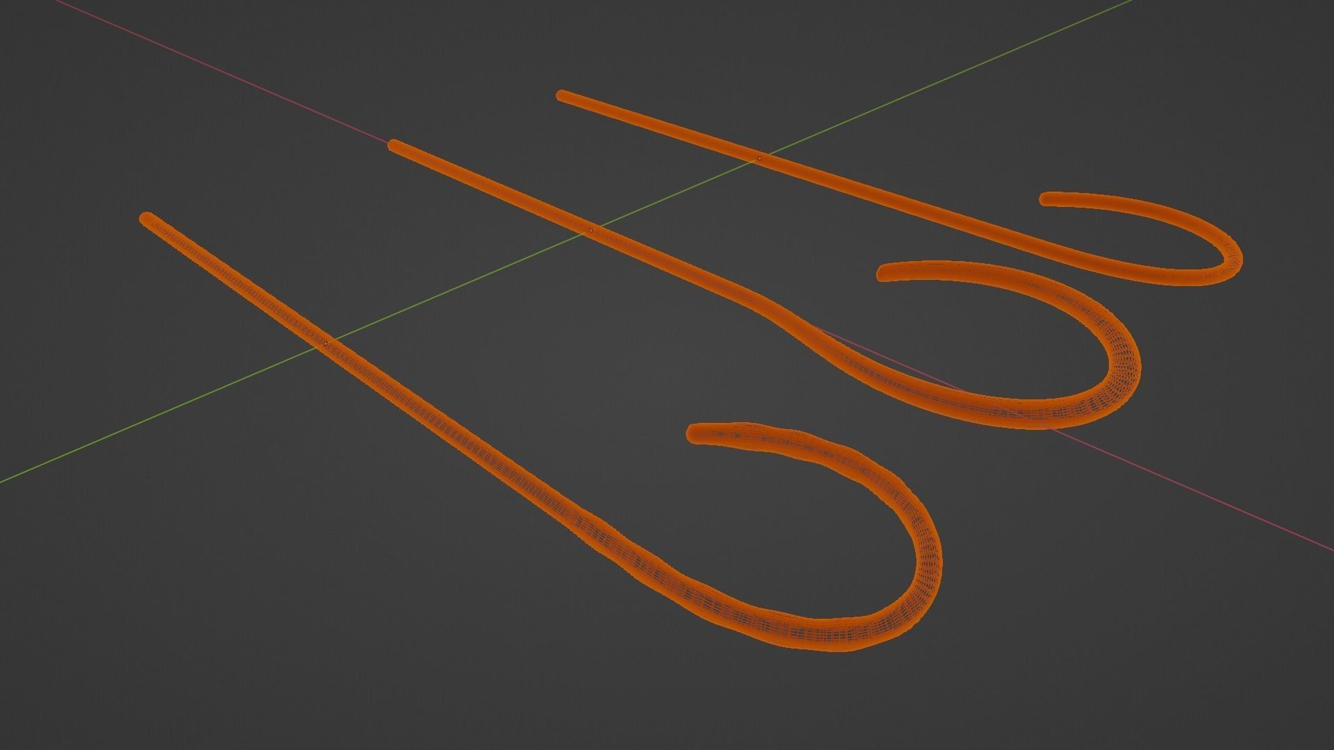 BDSM Spanking Canes Low-poly 3D model_10