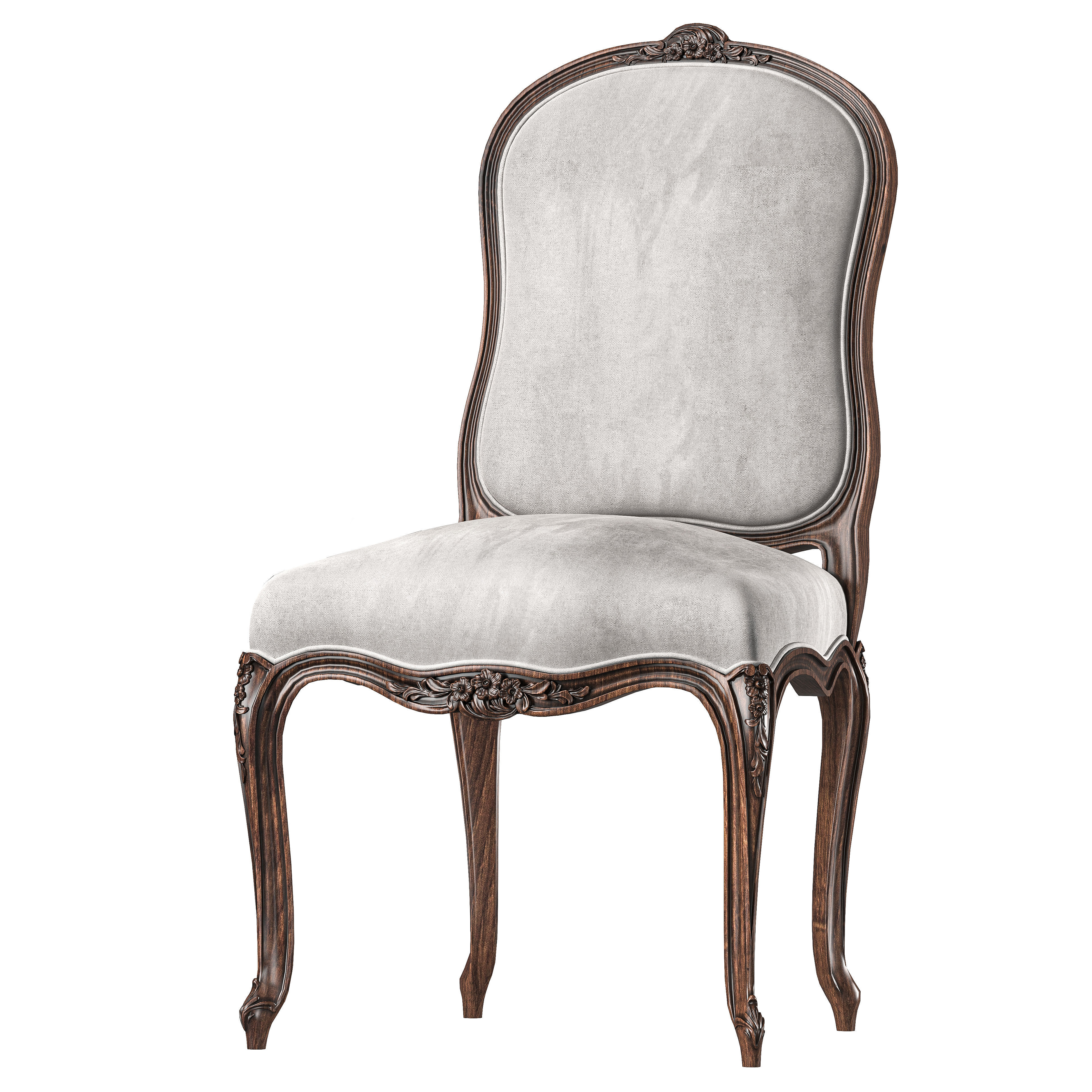 chairish  table and chair art 8732 3D model_4