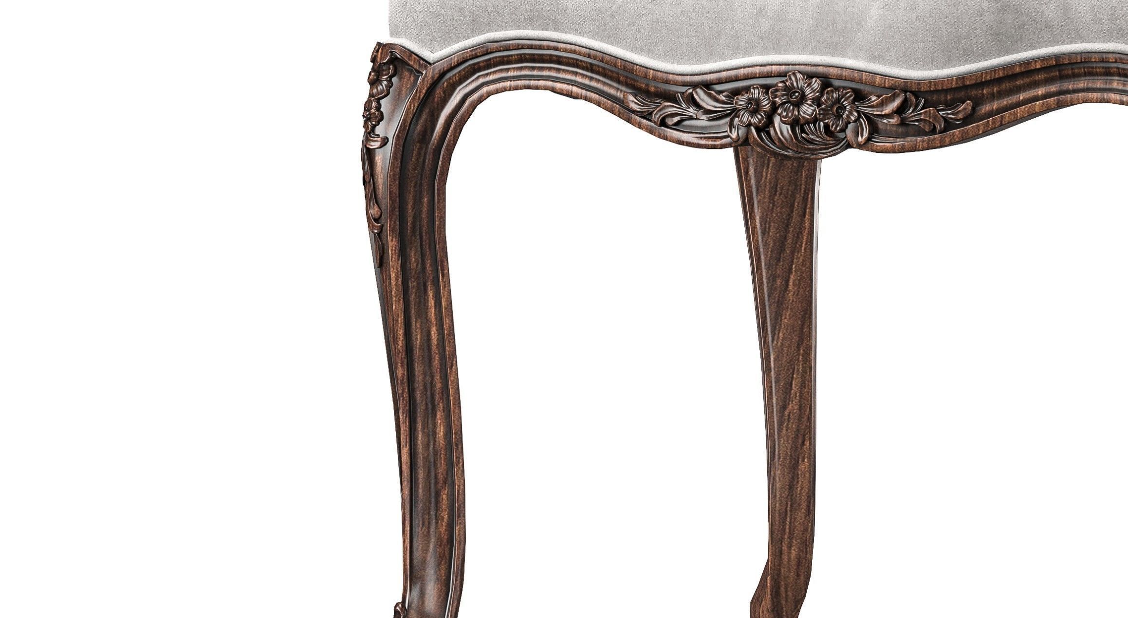 chairish  table and chair art 8732 3D model_9