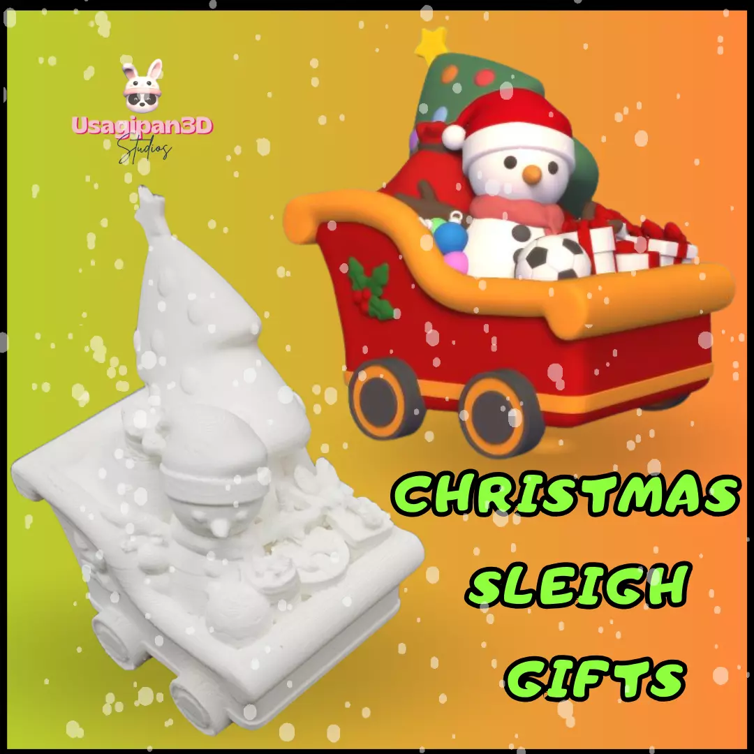 Christmas Sleigh Gifts 3D print model_0