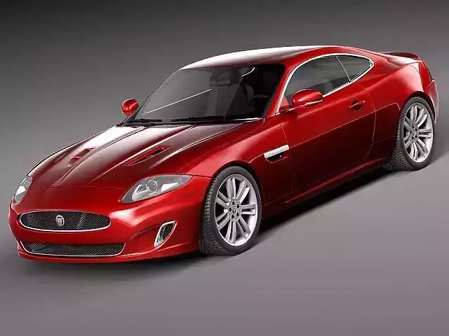 Jaguar XKR 2012 3D model