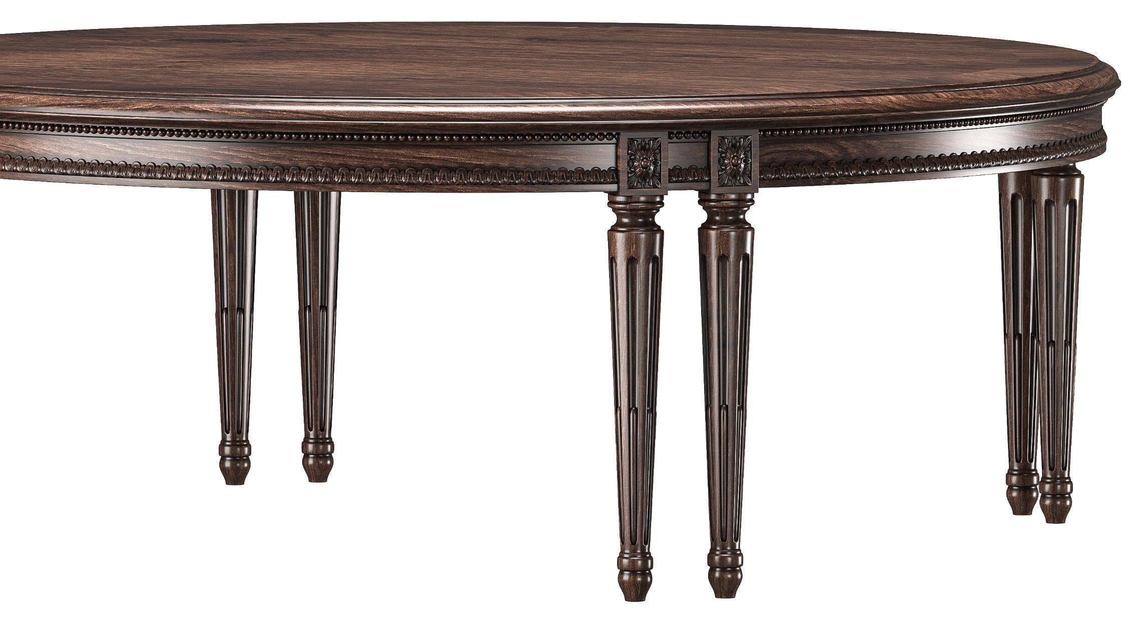 chairish round coffee table  art 4353 3D model_5