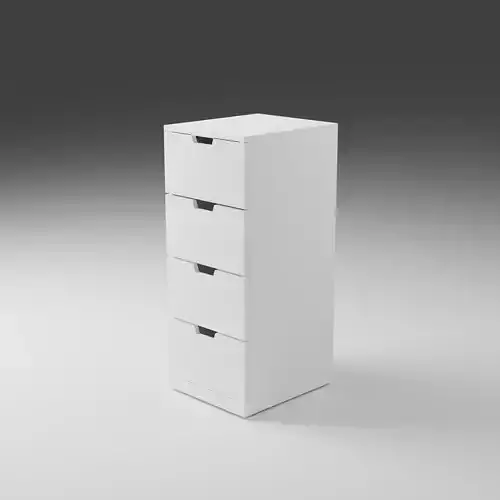 IKEA Nordli Chest of 4 Drawers