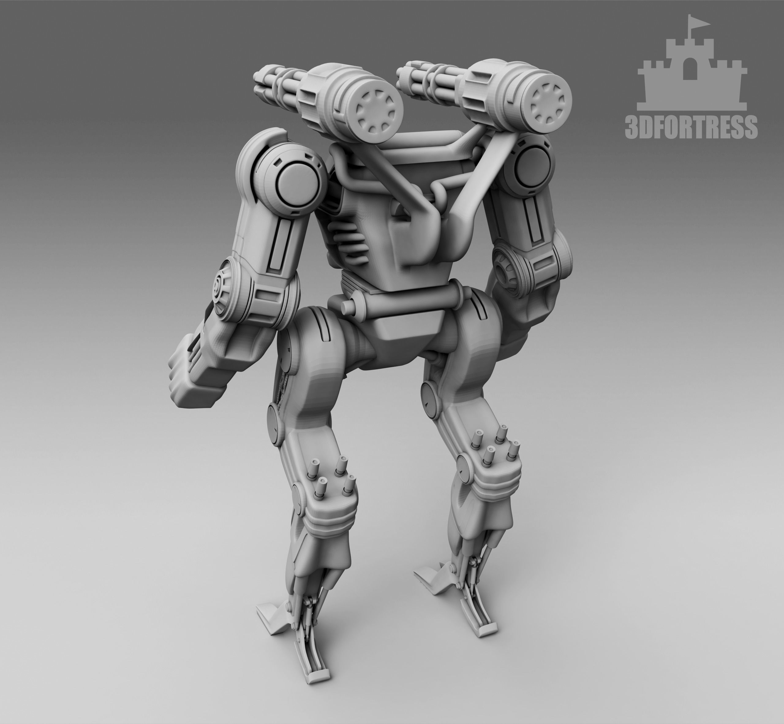 Robot T-20 G7 3D print model_1